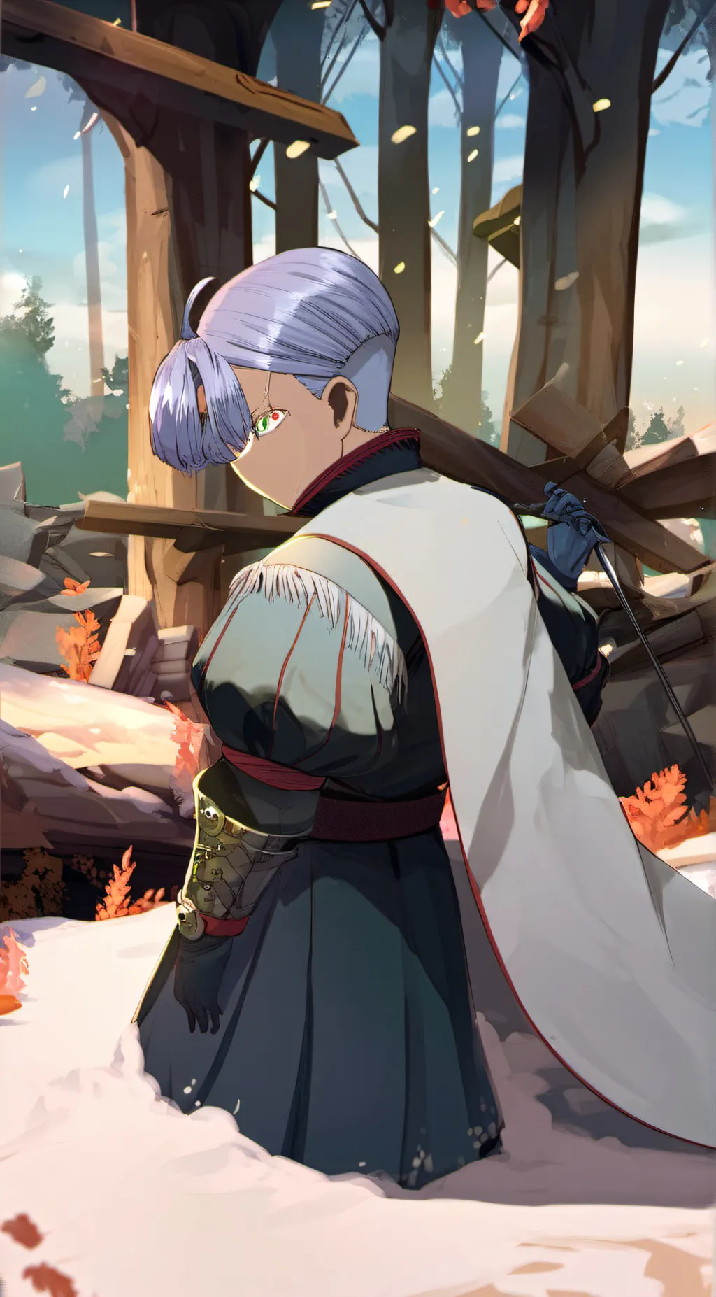 ai character: Trunks background