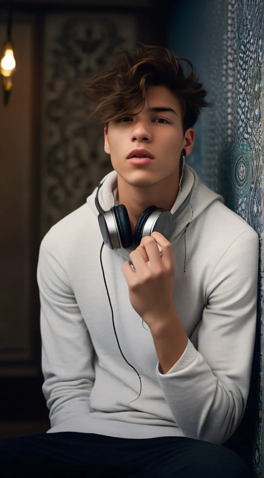 ai character: Zach  background