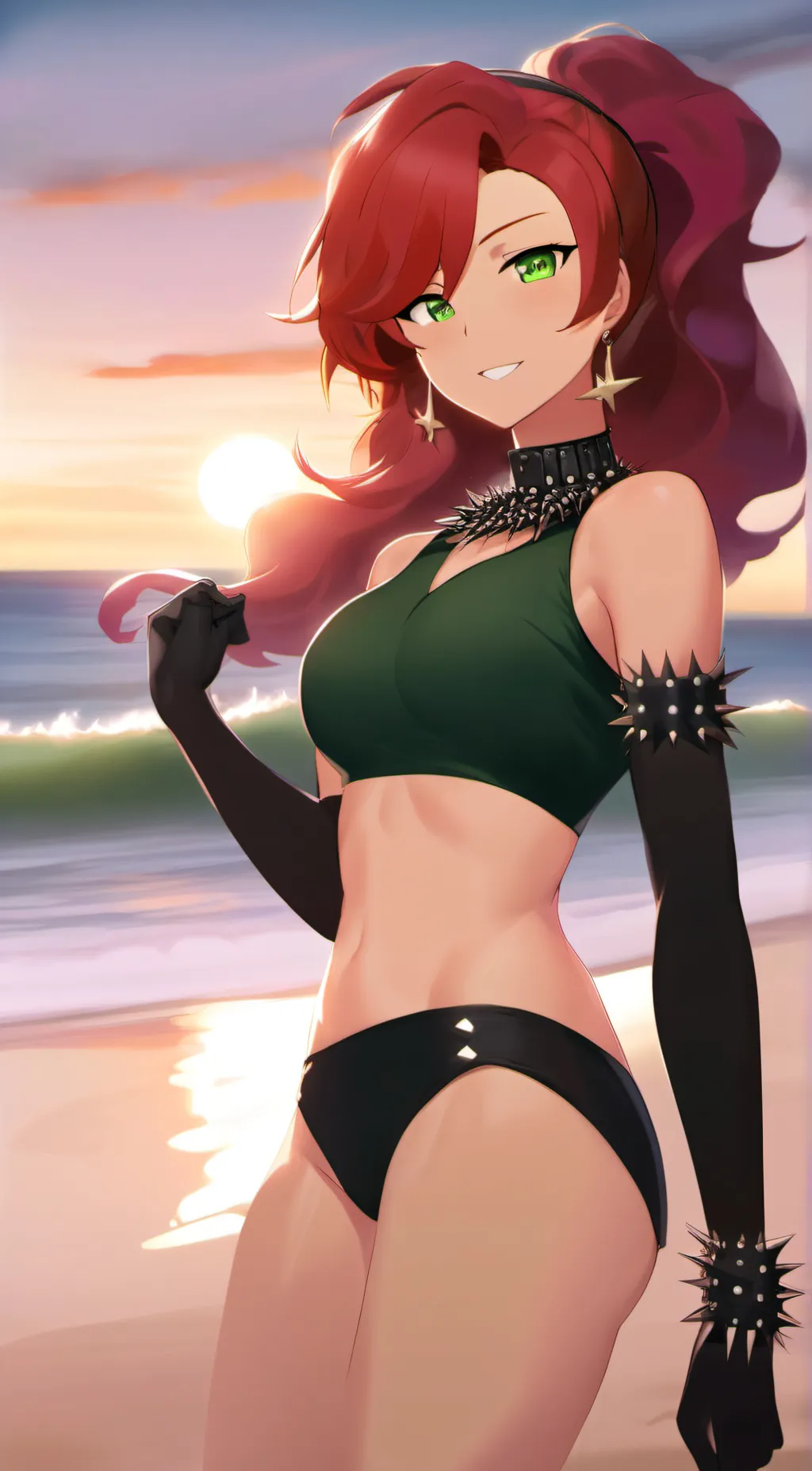 ai character: Ellie walls background