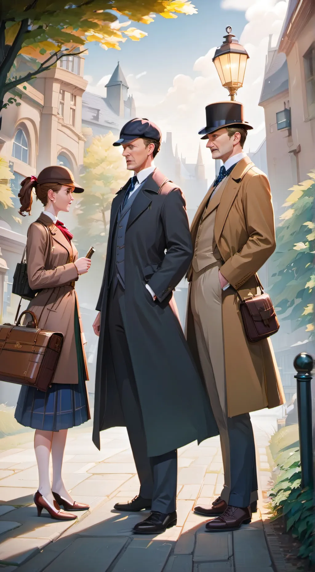 ai character: Siblings background