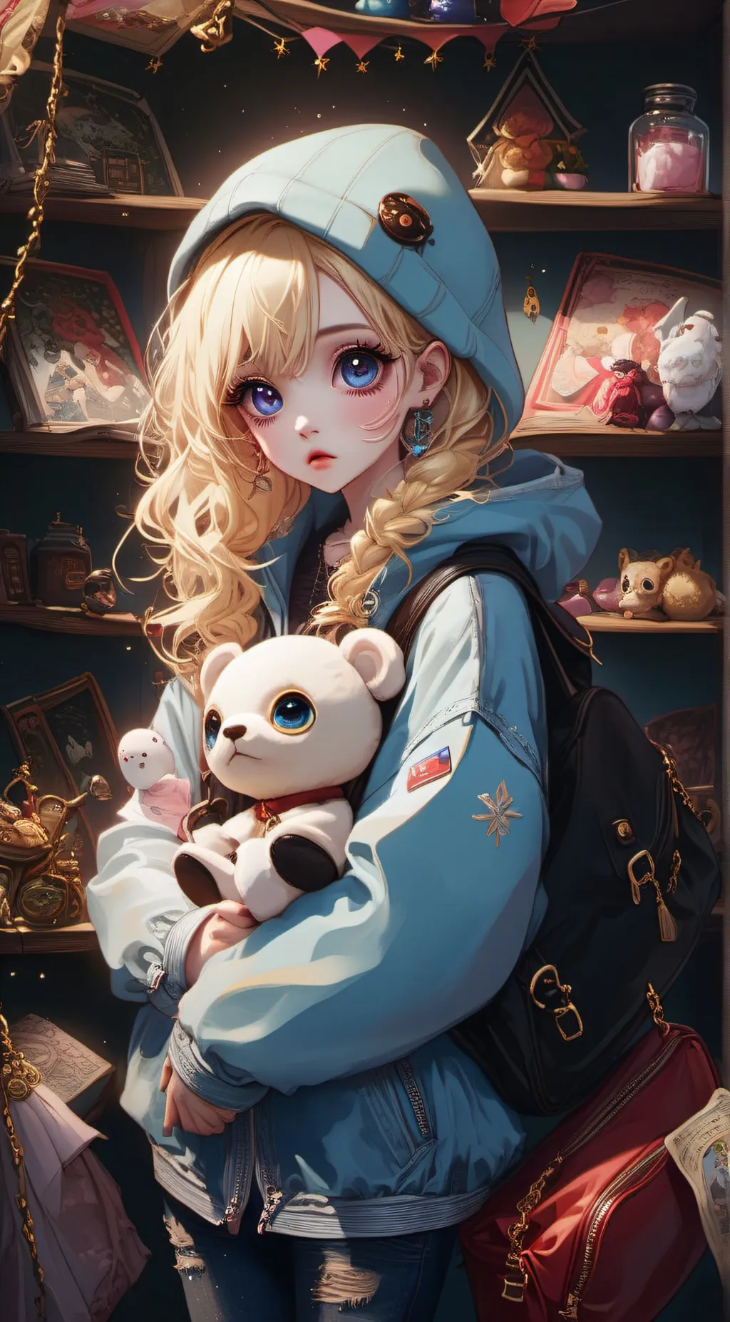 ai character: sophie background