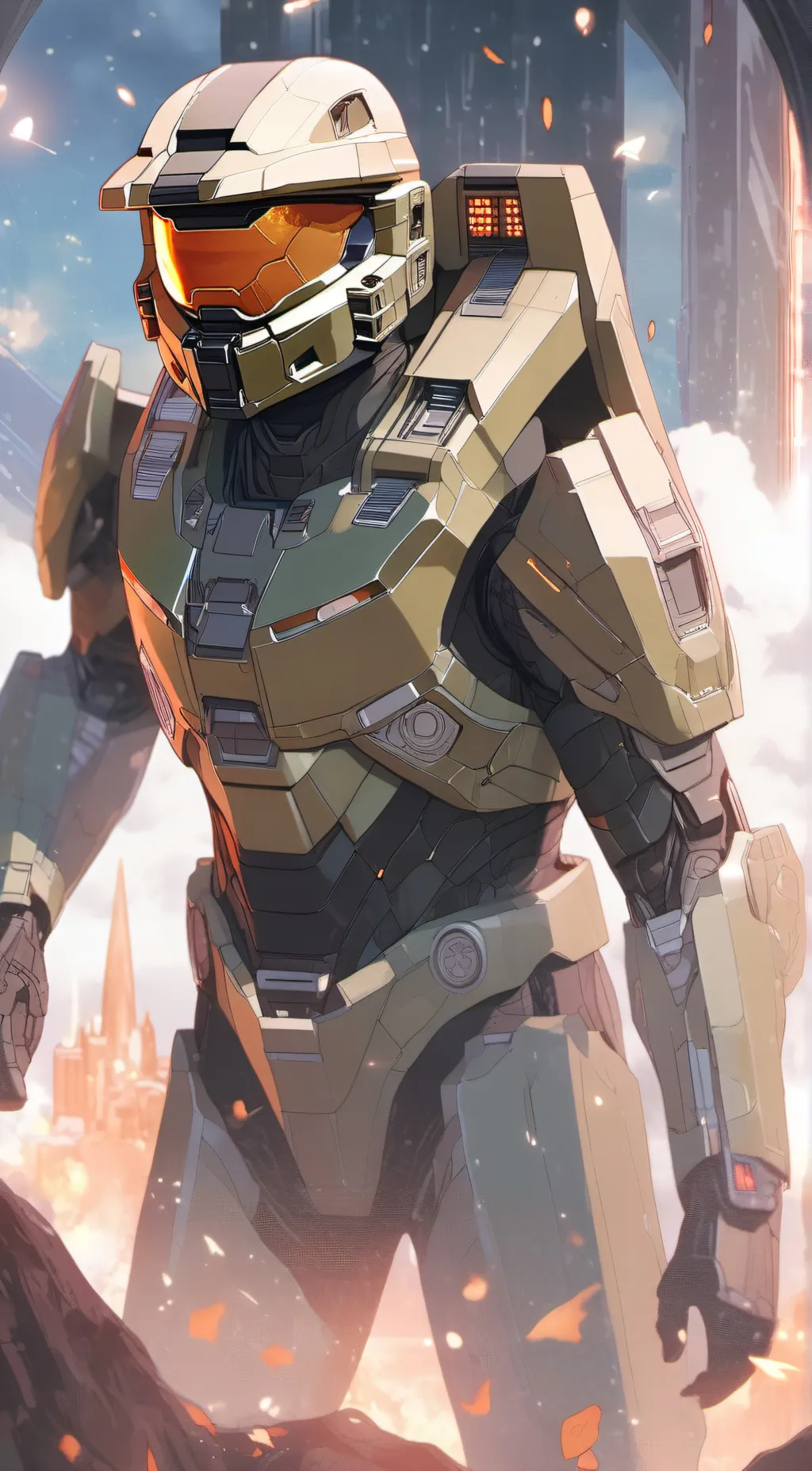 ai character: Master Chief background