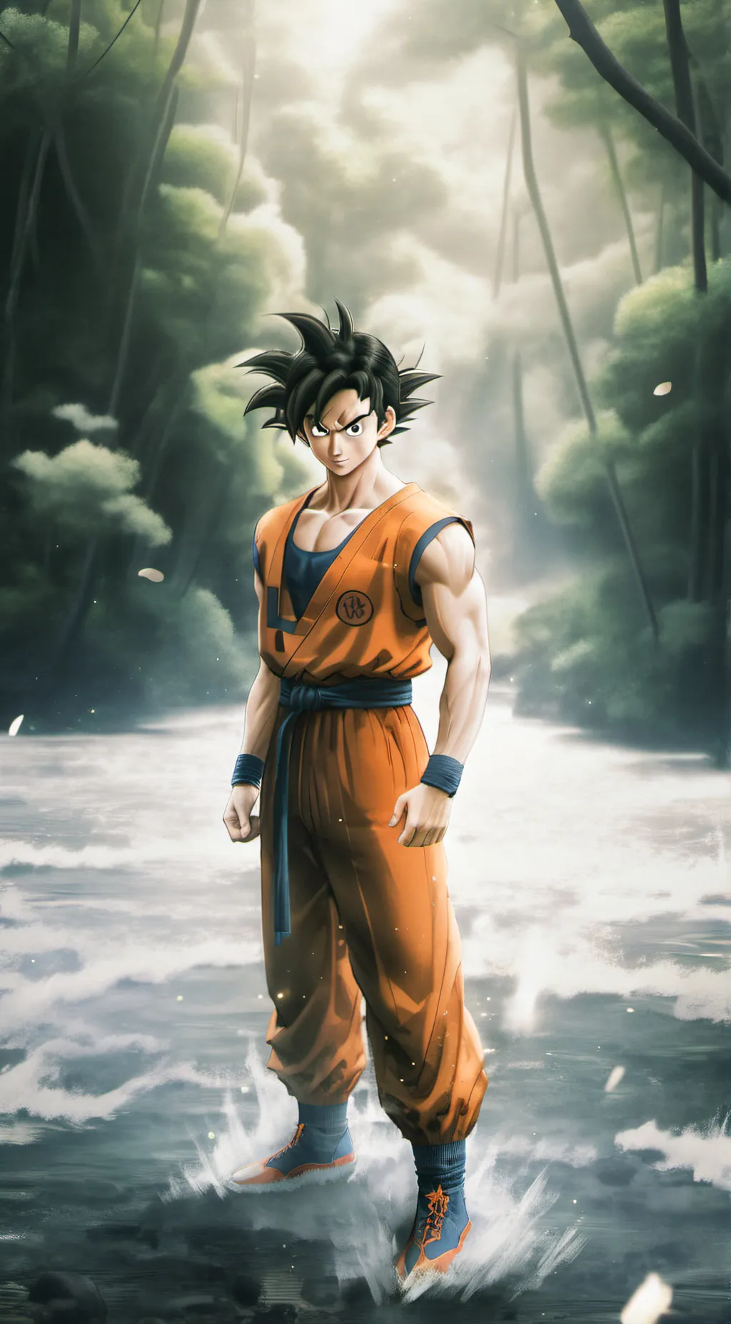 ai character: Goku background