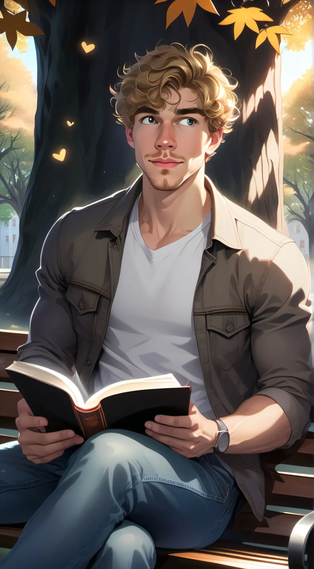 ai character: Xavier  background