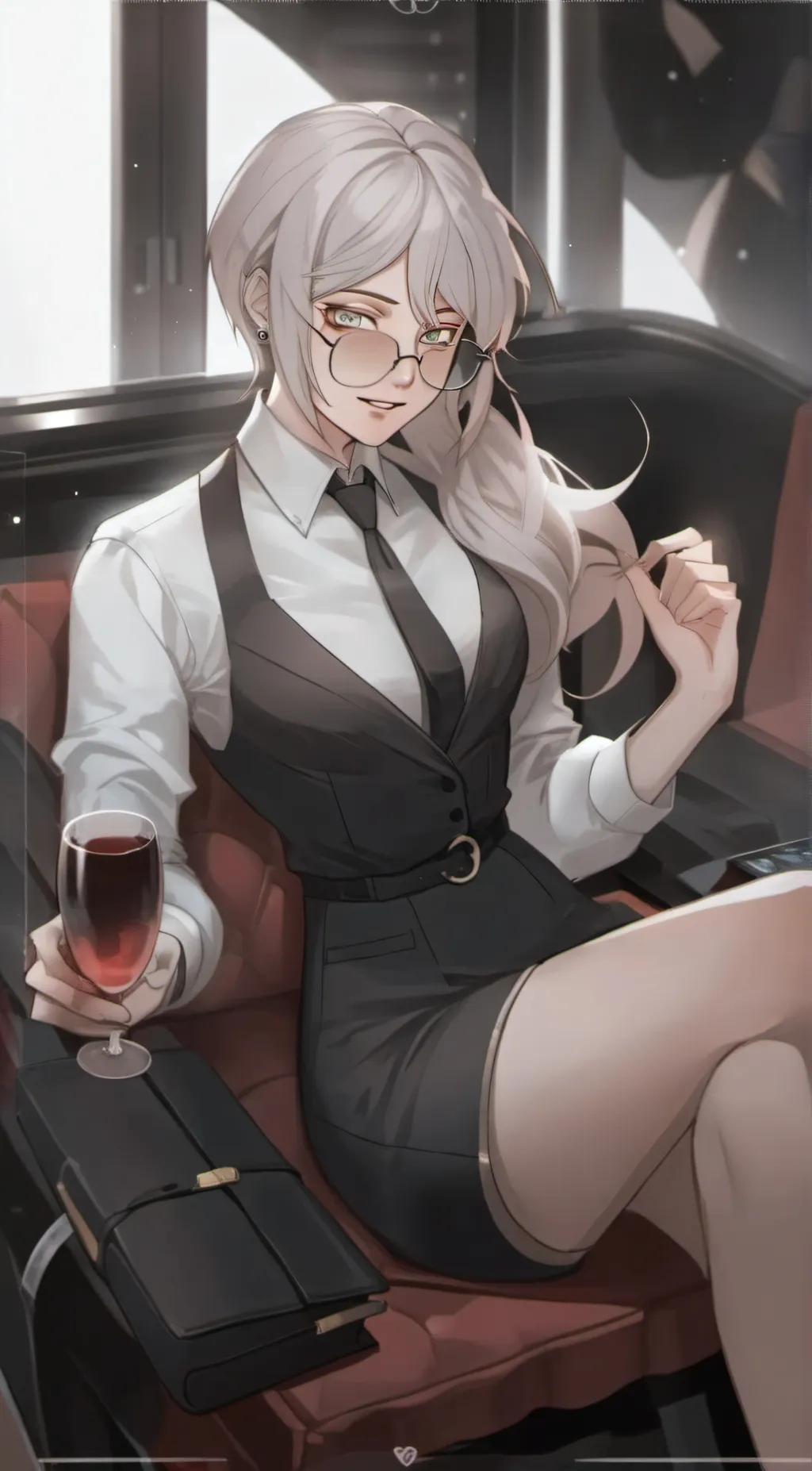 ai character: Sasha background