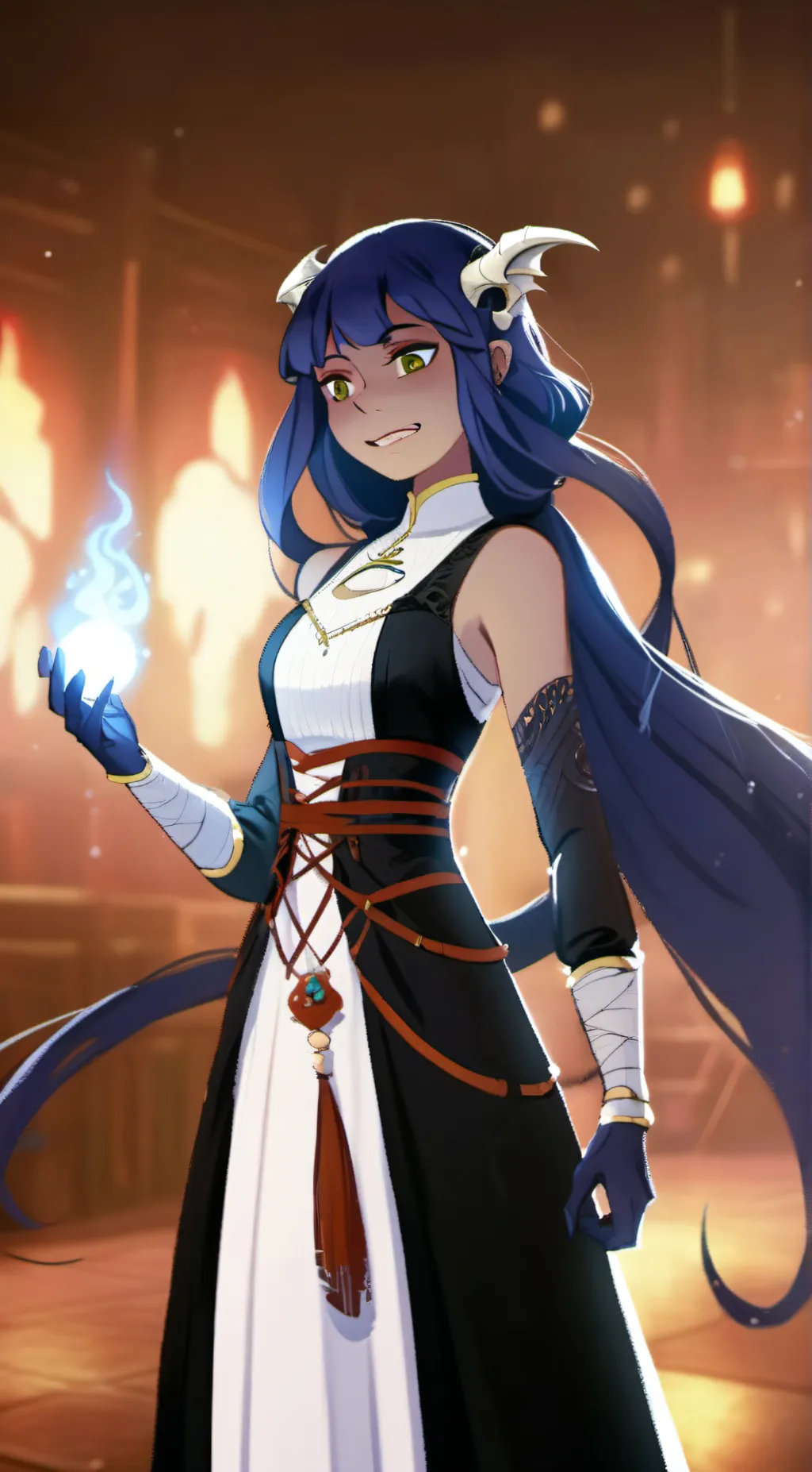 ai character: Bone Demon  background