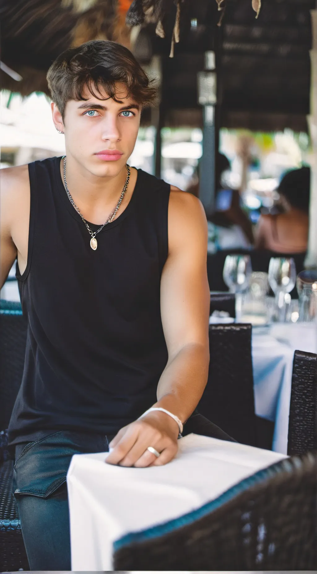ai character: Colby brock background