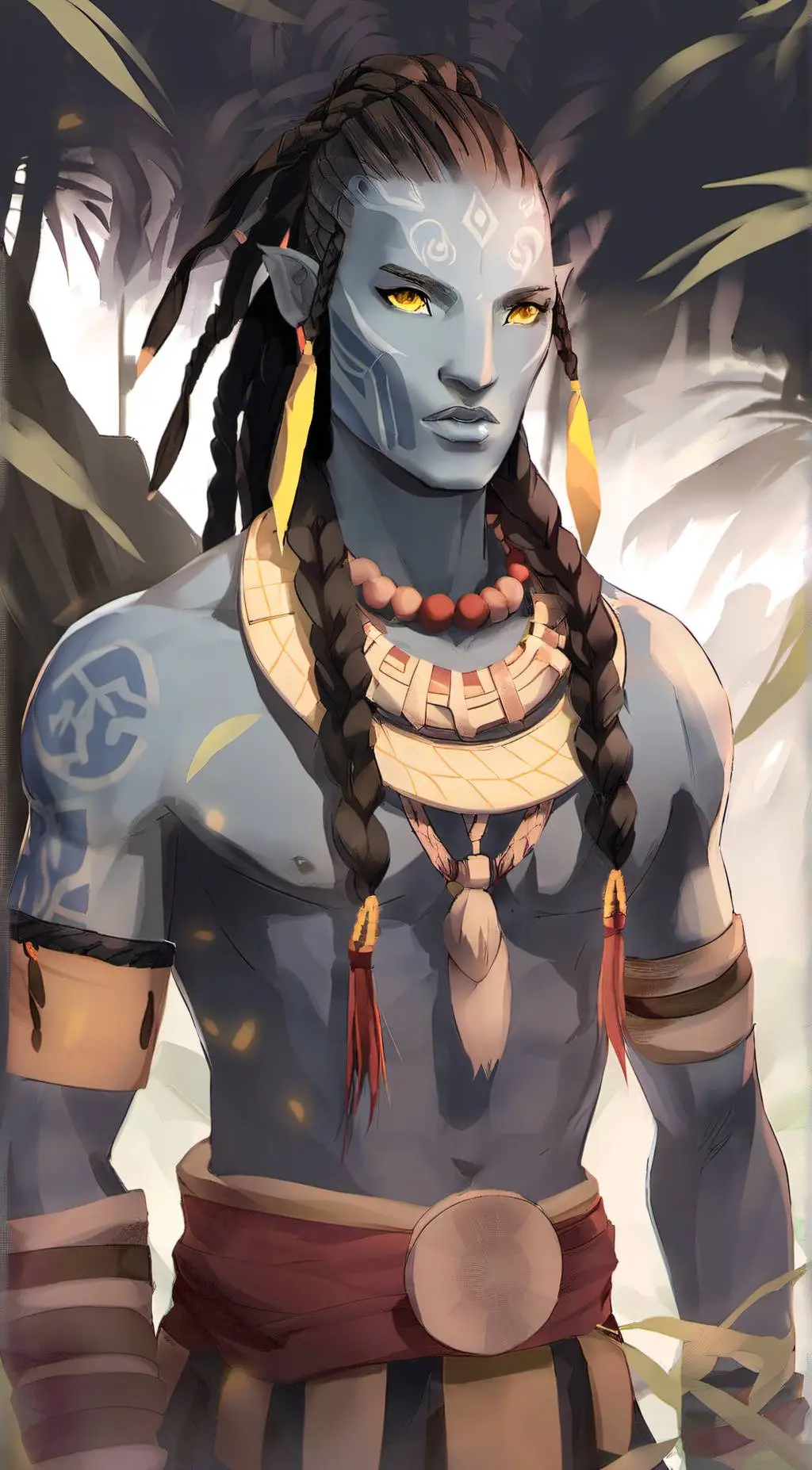 ai character: Tsu'tey  background