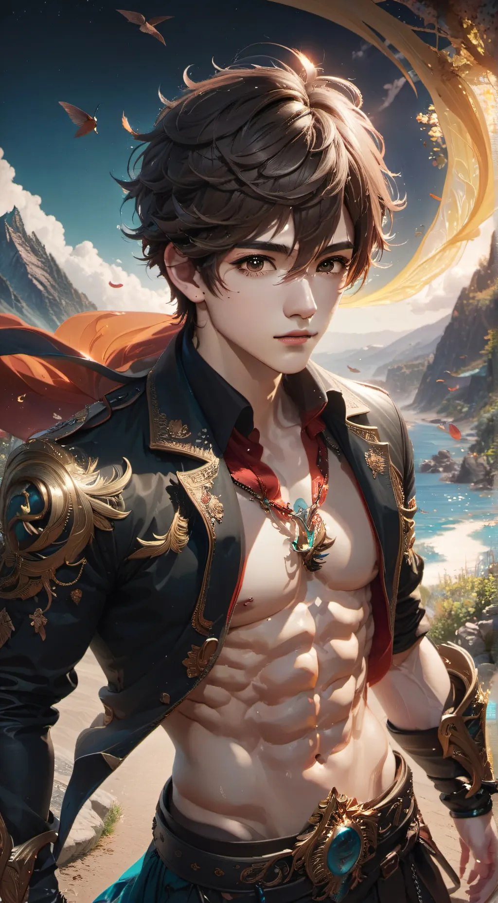 ai character: sexey background