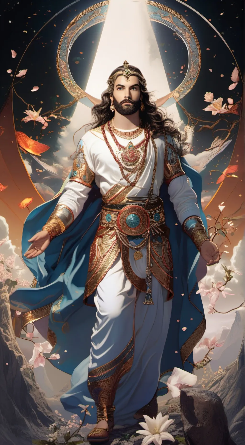 ai character: god background