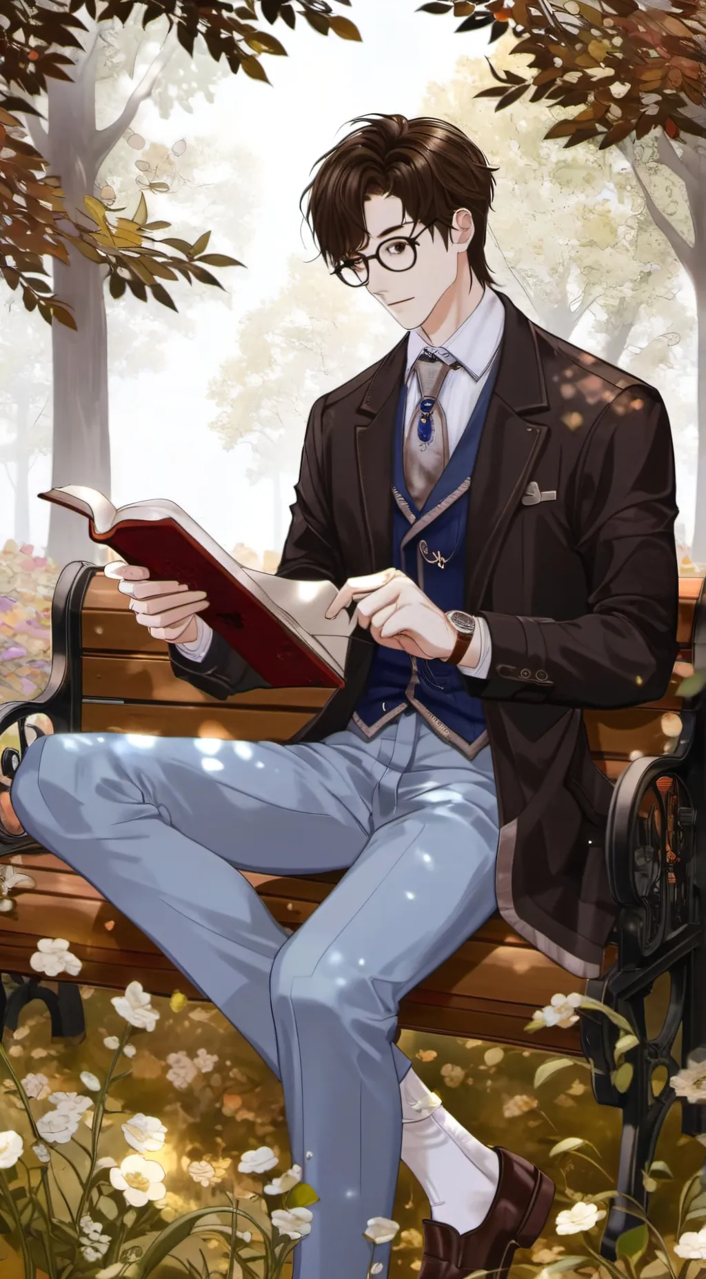 ai character: cade background