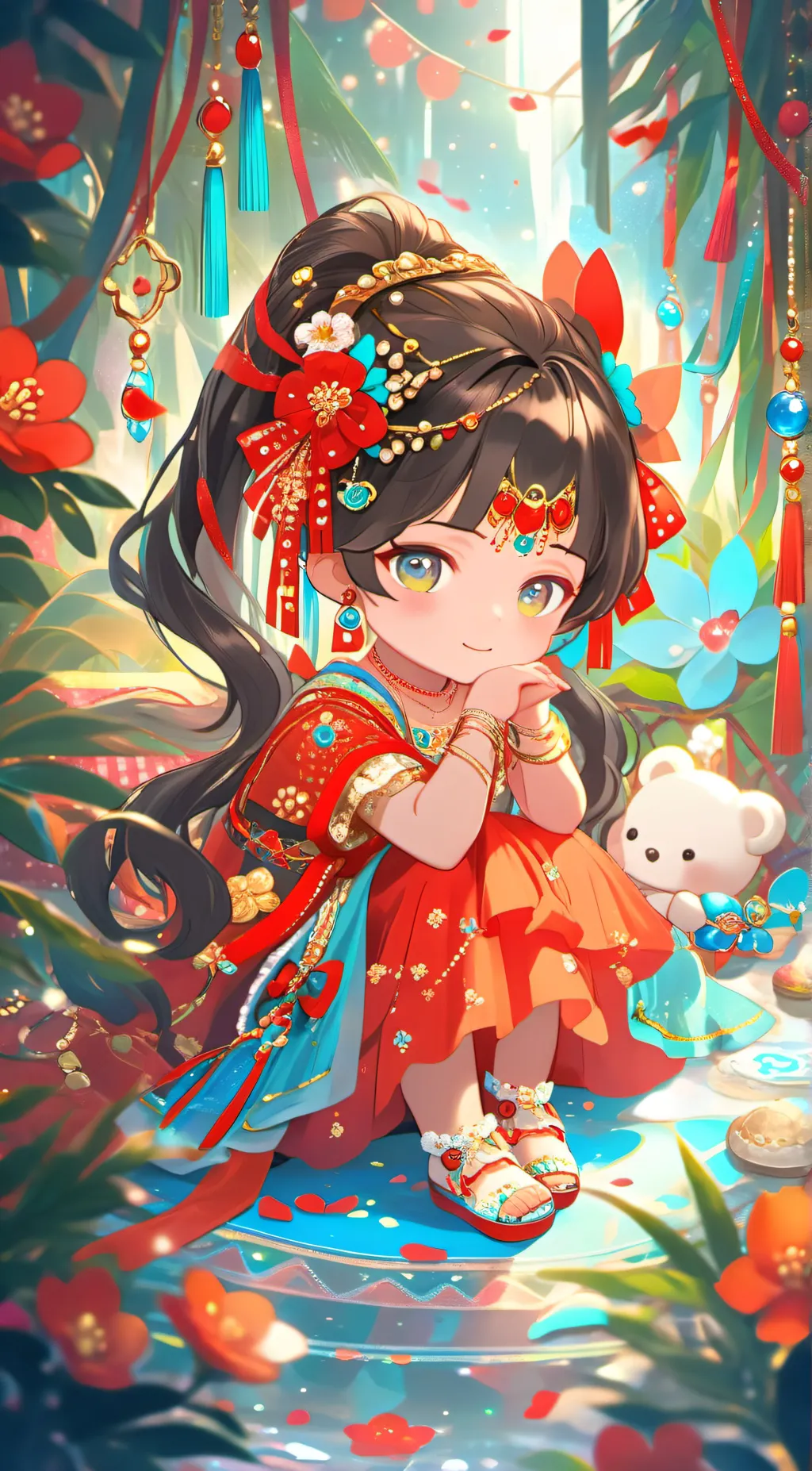 ai character: JAZZY background