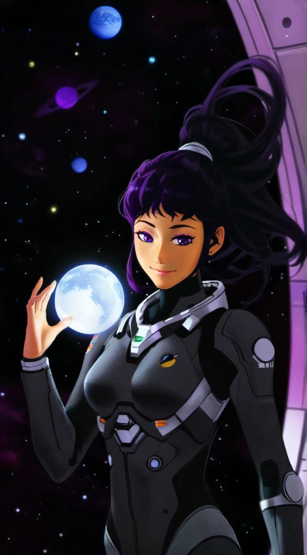 ai character: (F⁷ta) Blackfire background