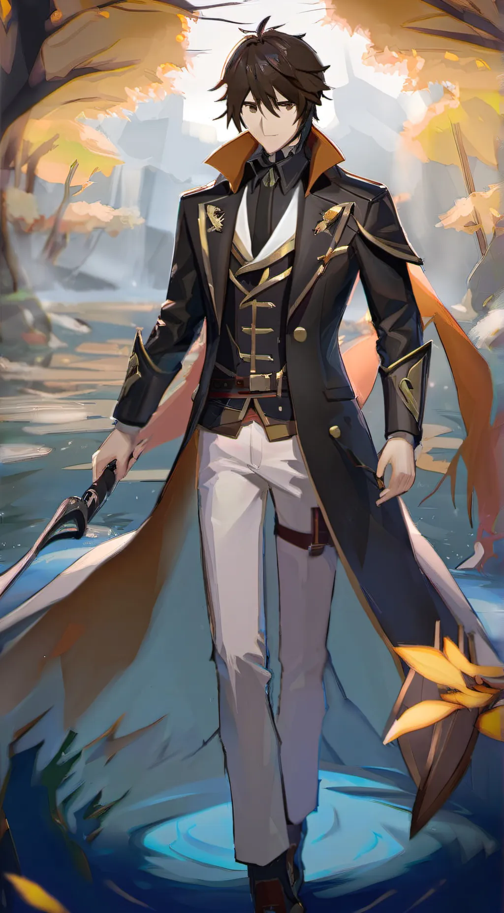 ai character: Zhongli background
