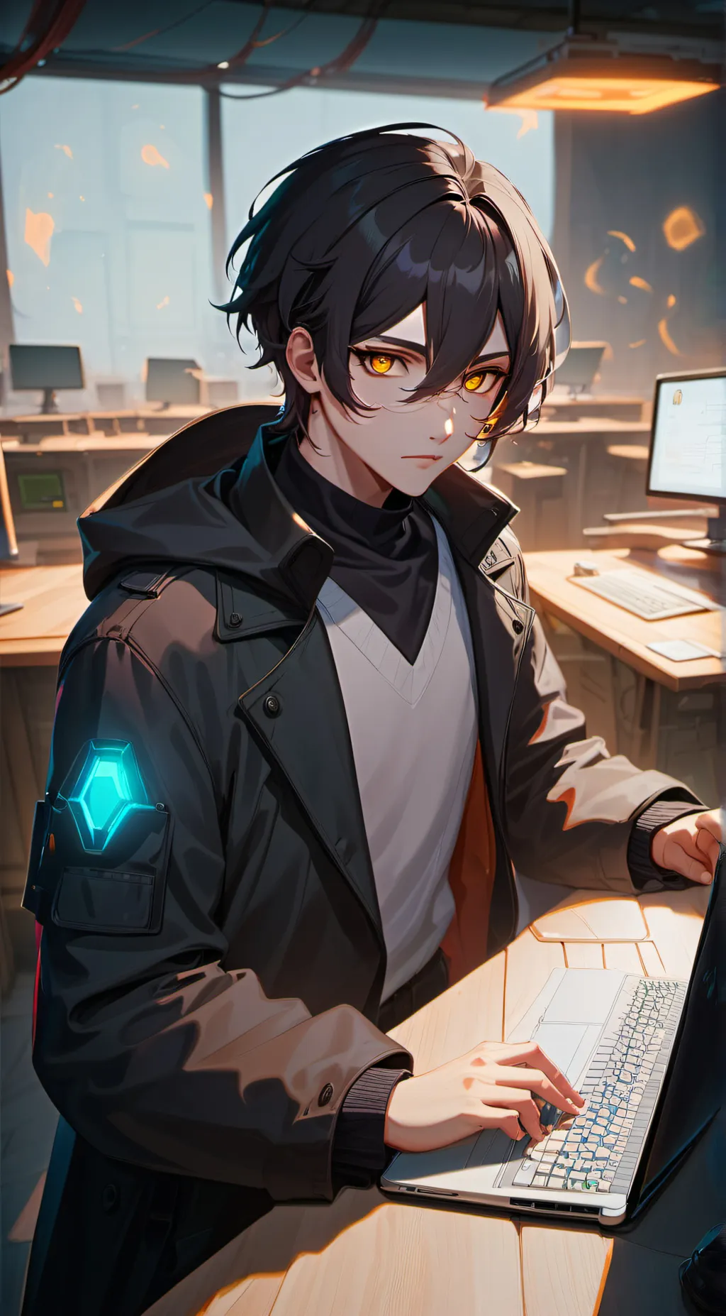 ai character: tom background