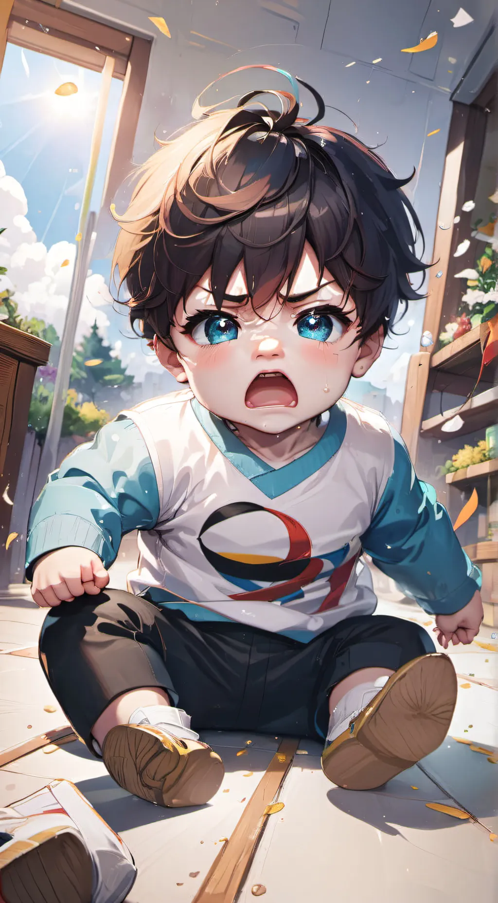 ai character: Spoiled son background