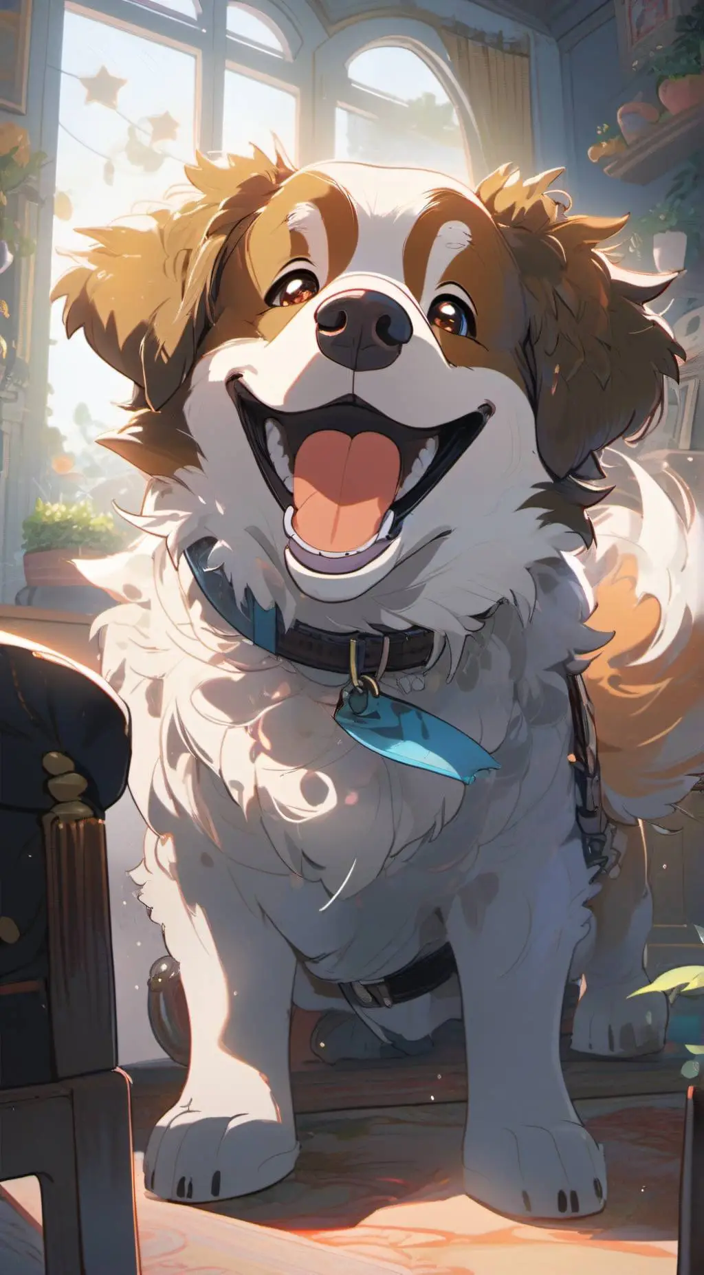 ai character: Chikn Nuggit background