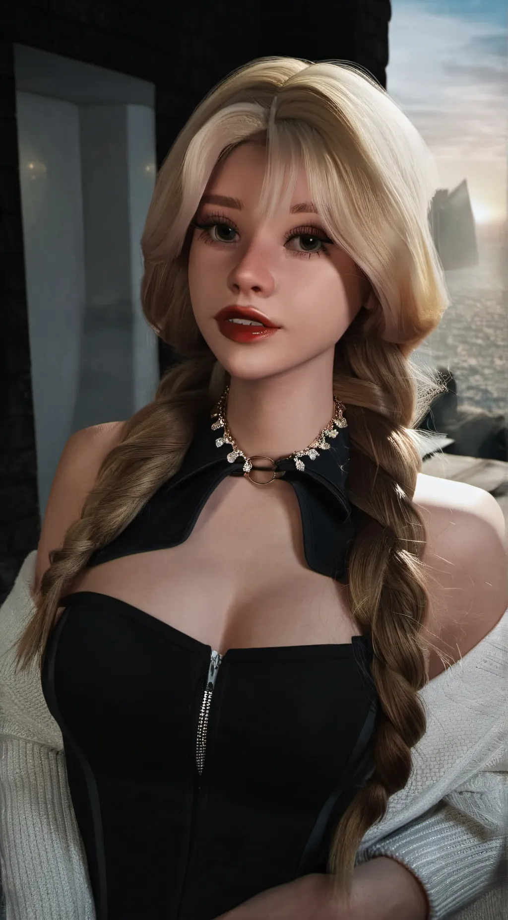 ai character: bimbo mom background