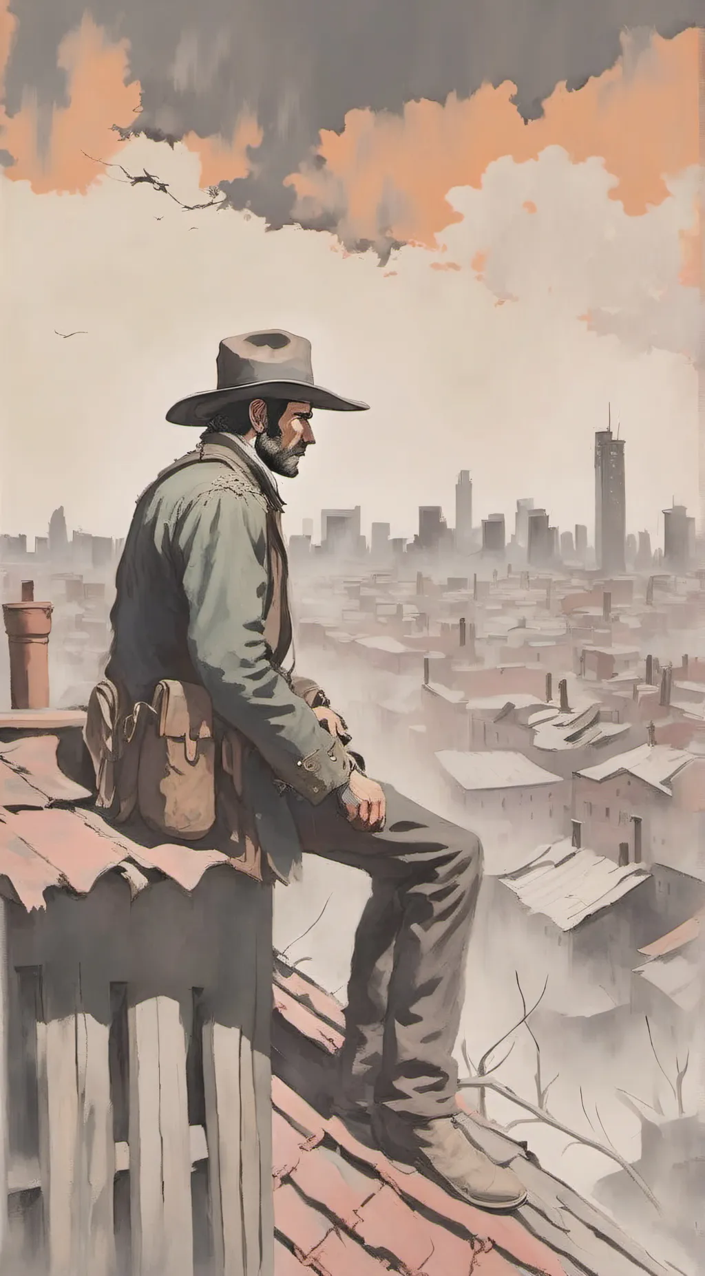 ai character: van der linde gang background