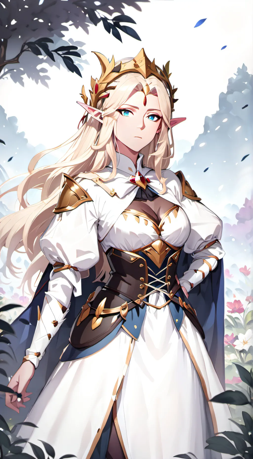 ai character: Queen Elenora background