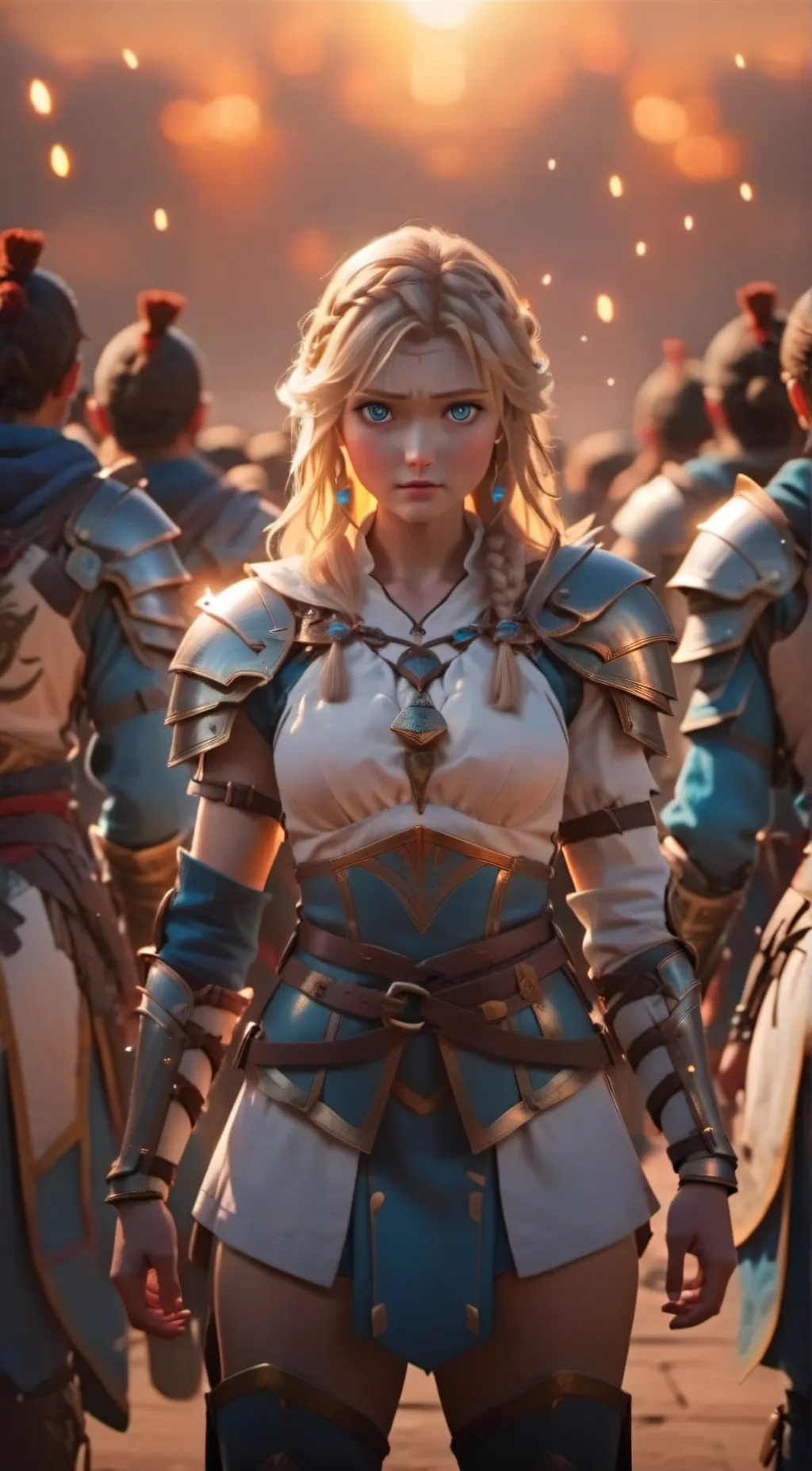 ai character: Astrid (httyd) background