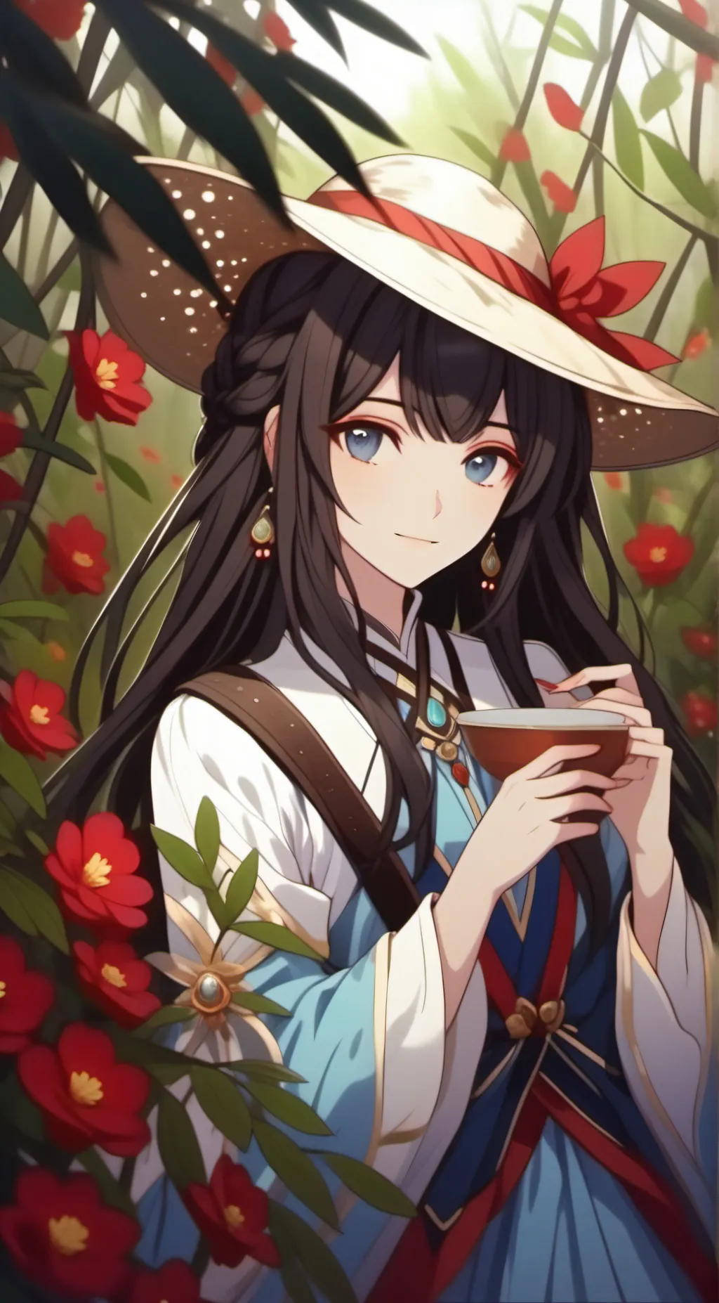 ai character: Lily background