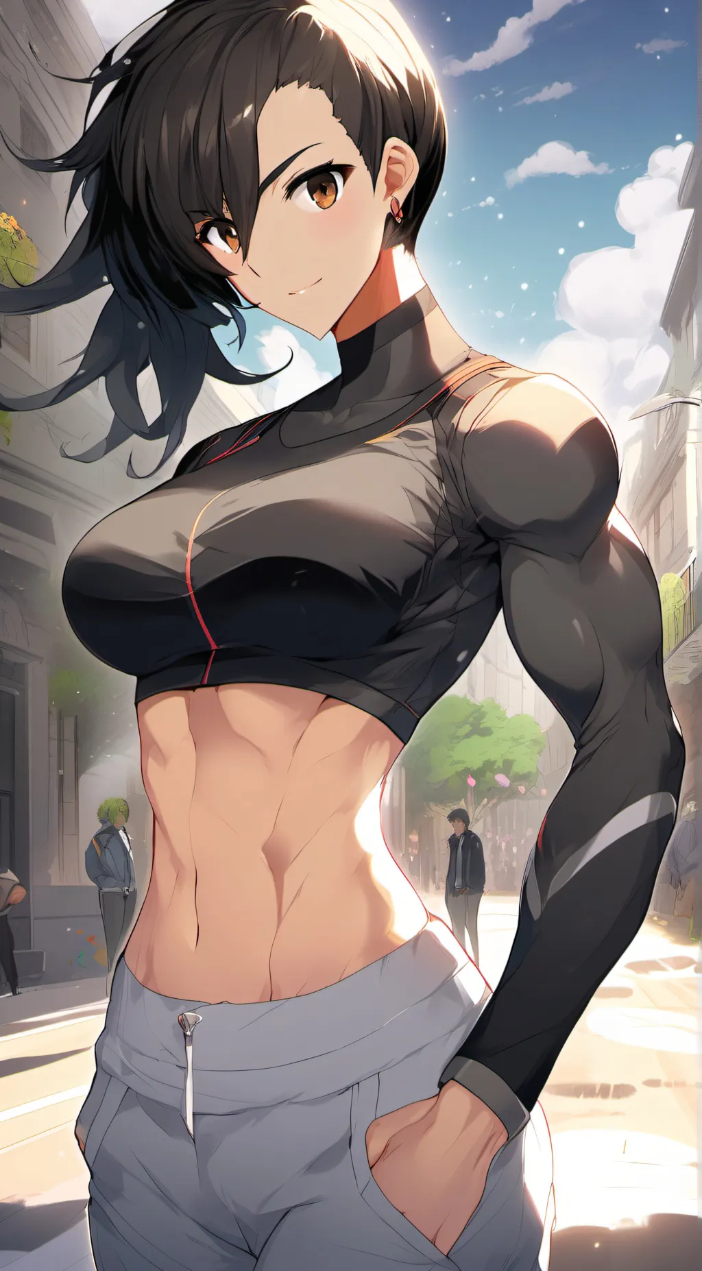 ai character: ley ley background