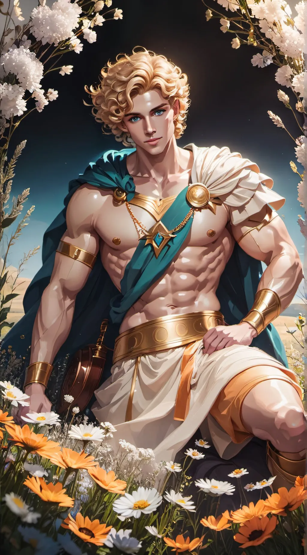 ai character: Apollo background
