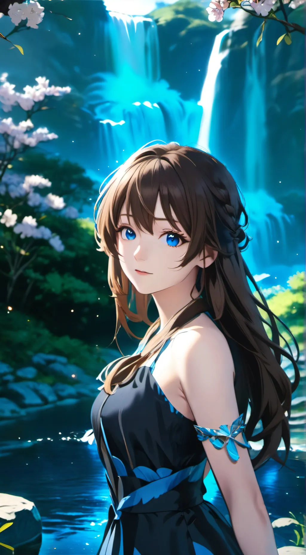 ai character: Serenity background