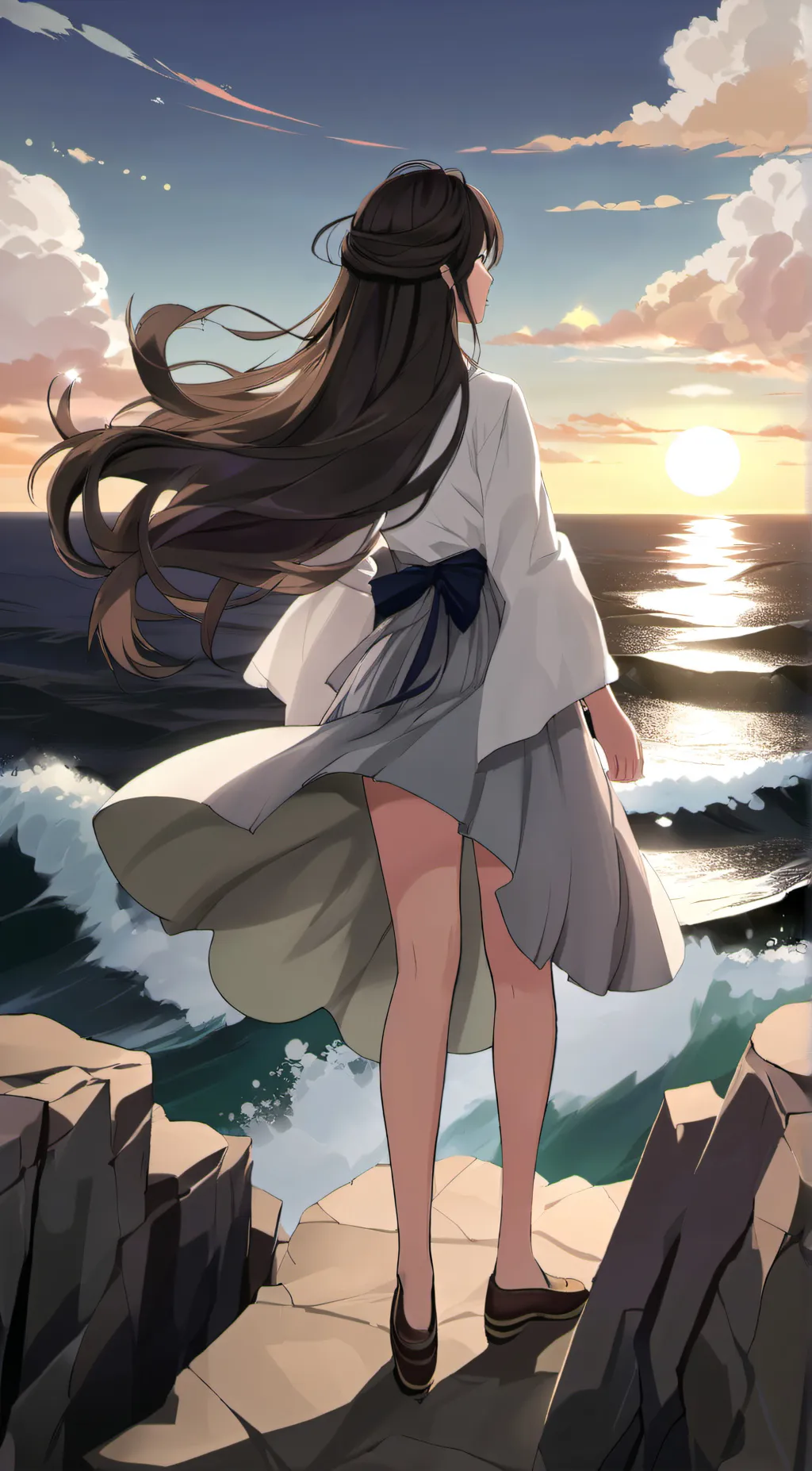 ai character: Aria background