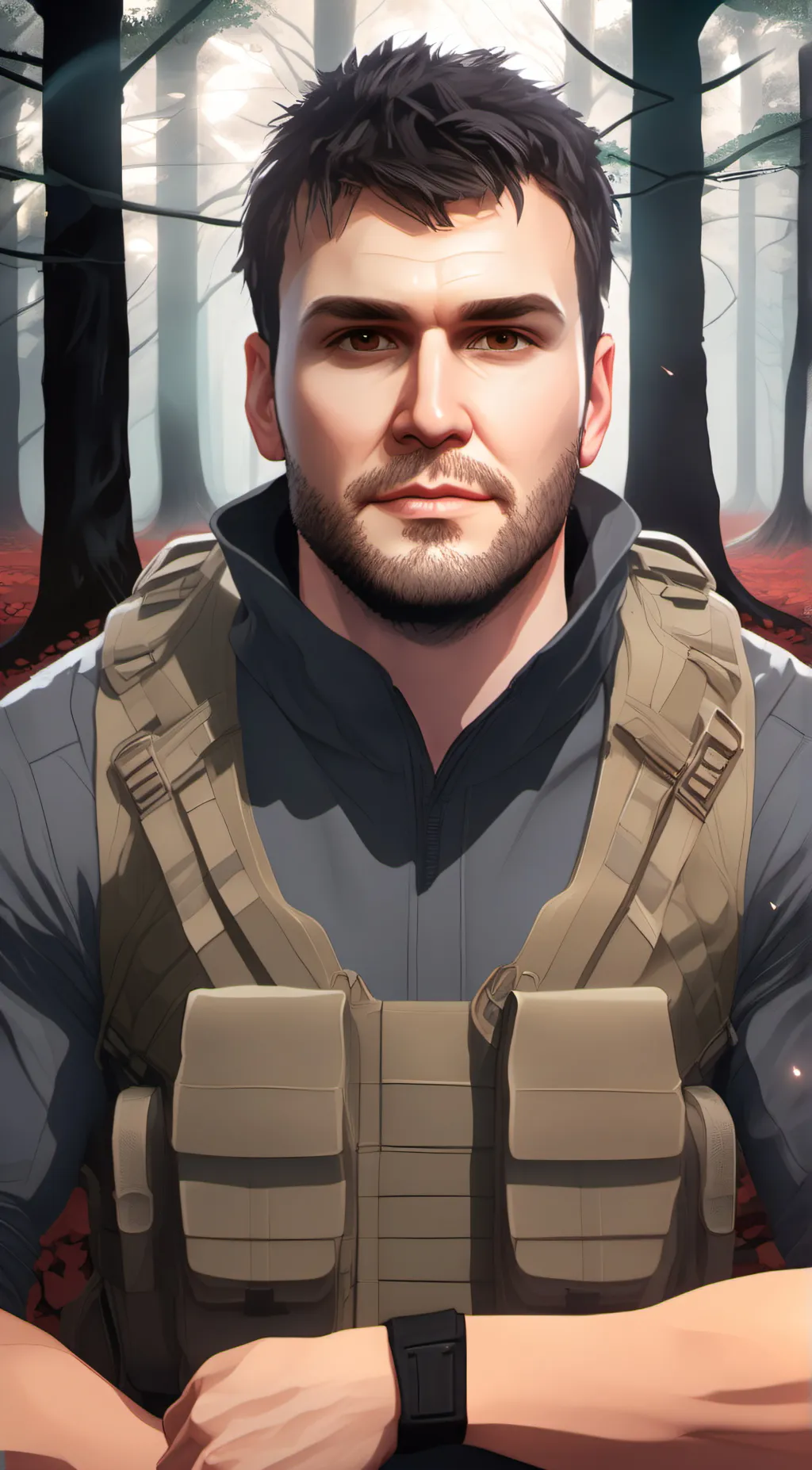 ai character: Kelvin background