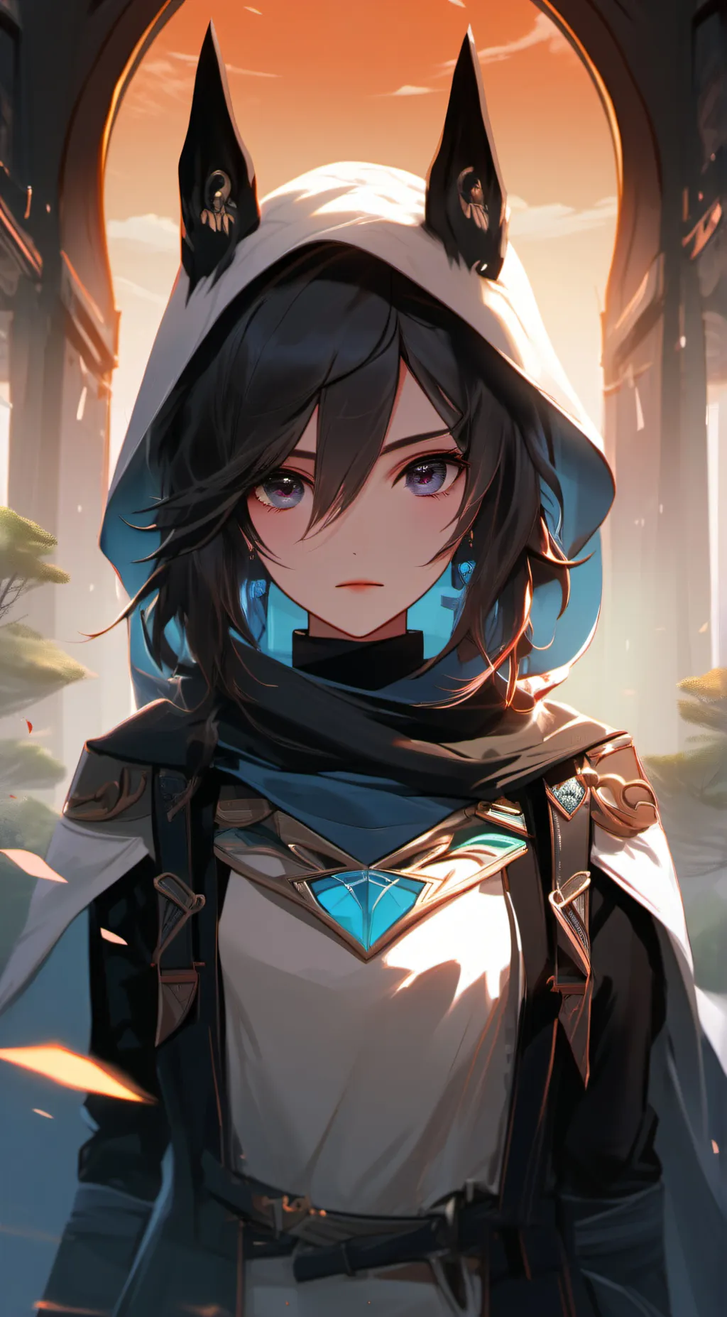 ai character: tj background