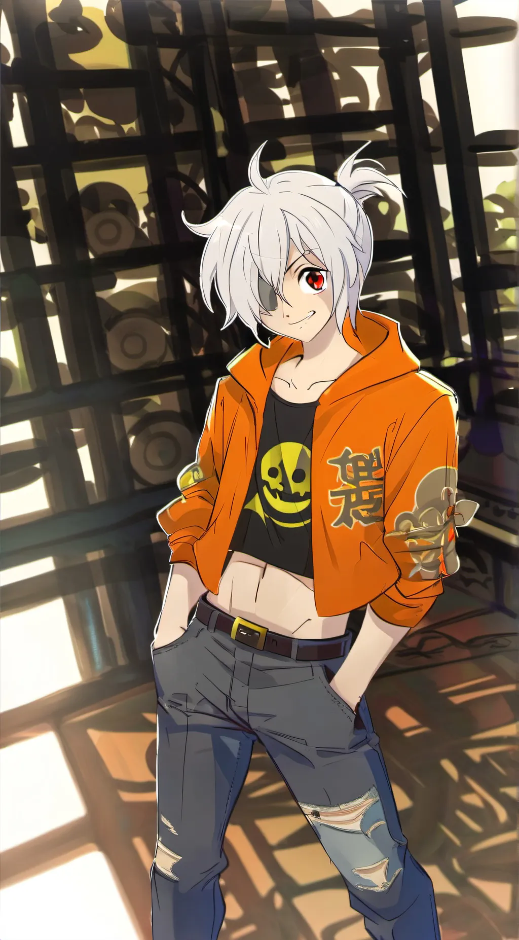 ai character: Kaze Kaetsu background