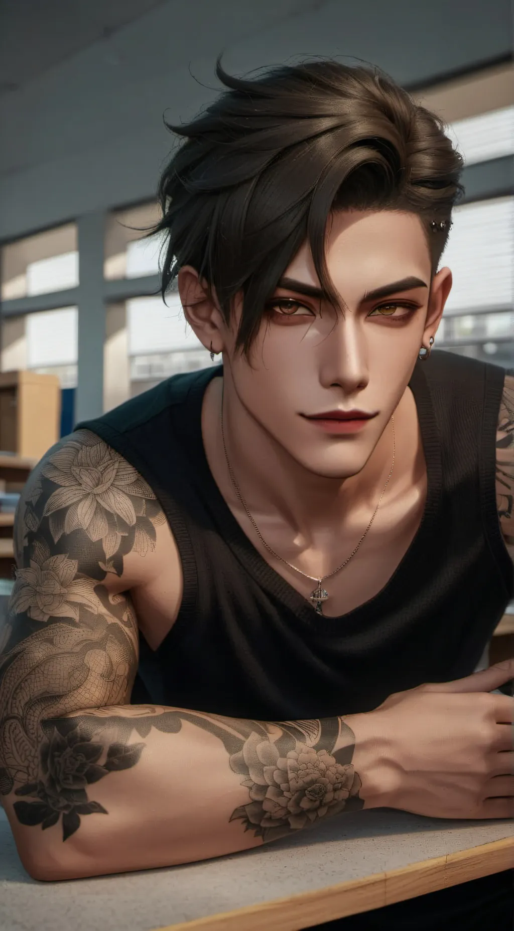 ai character: Cole background