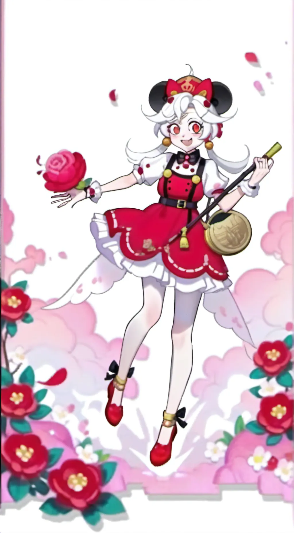 ai character: Lili five nights background