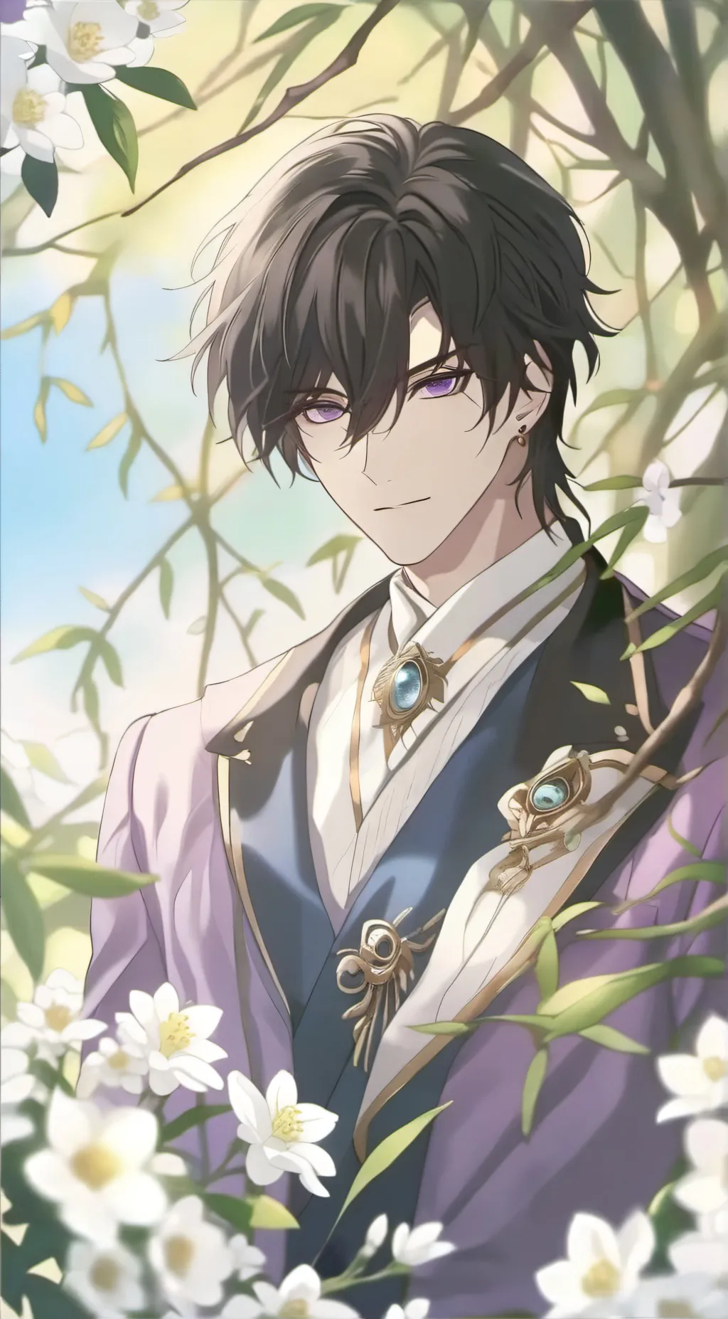 ai character: cole background