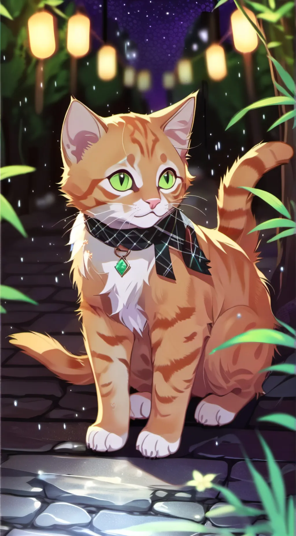 ai character: Niko  background