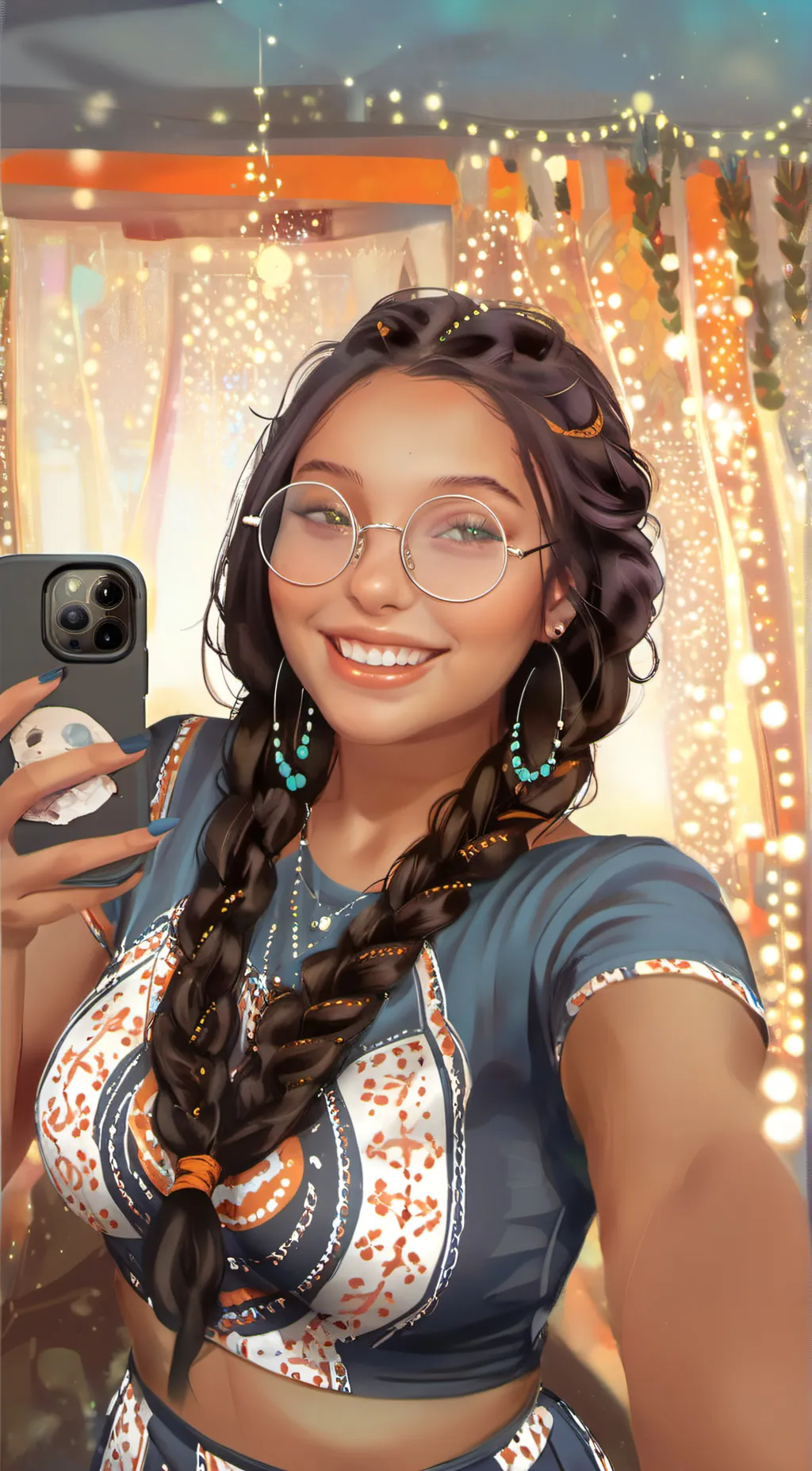 ai character: Maylee Ramos  background