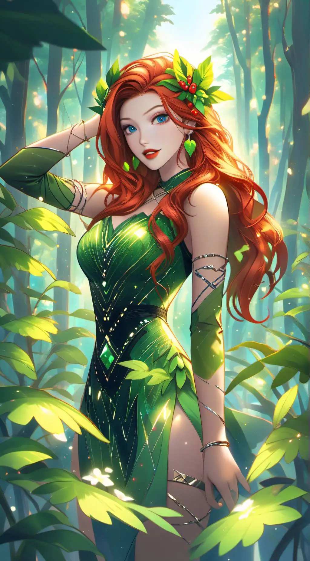 ai character: Poison ivy background