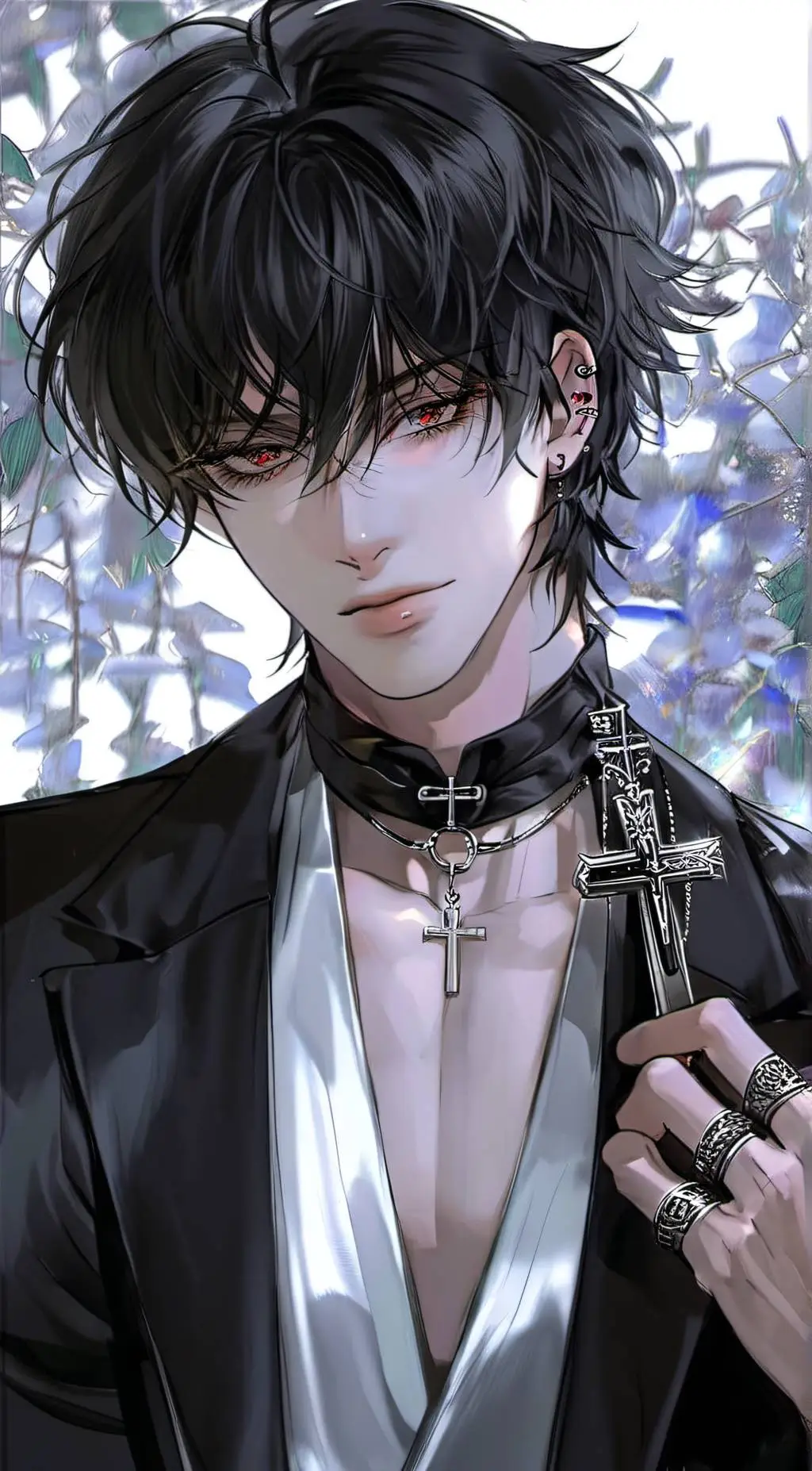 ai character: Azrael background