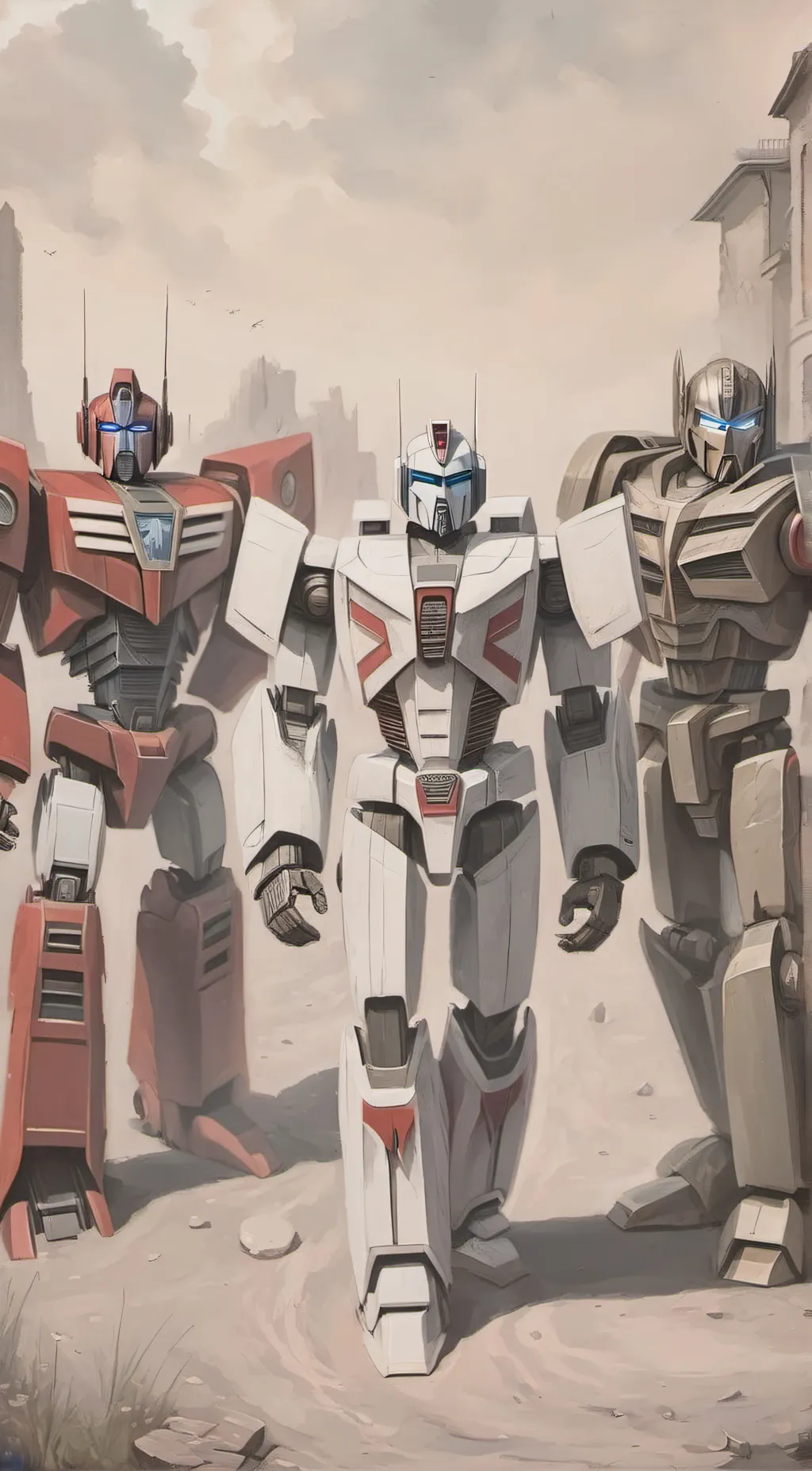 ai character: TFP background