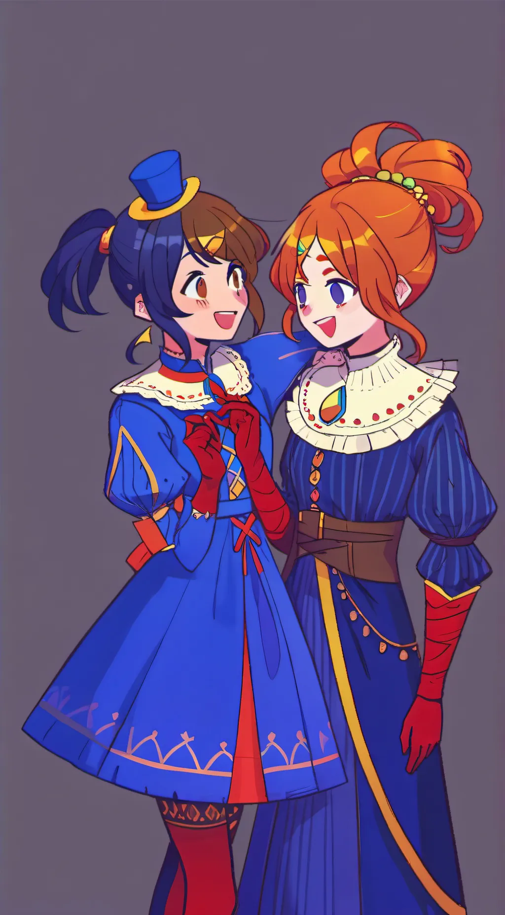 ai character: ragatha x pomni background