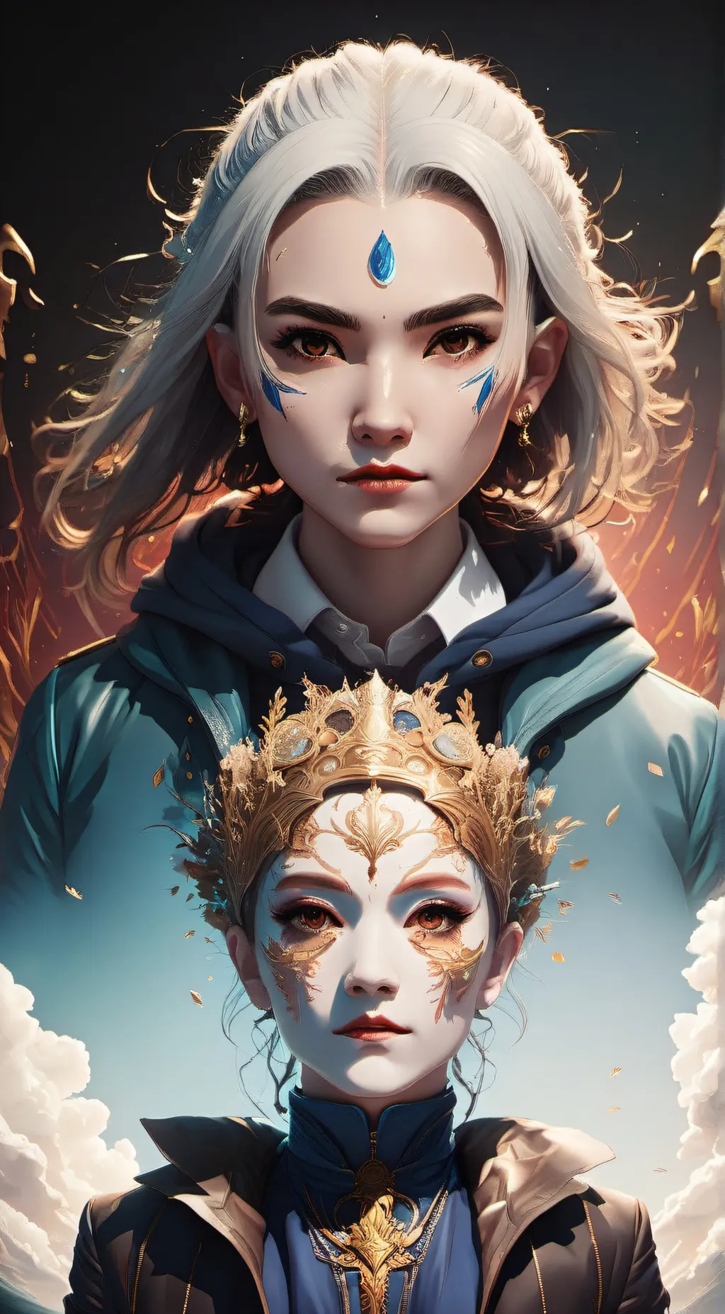 ai character: Gemini  background