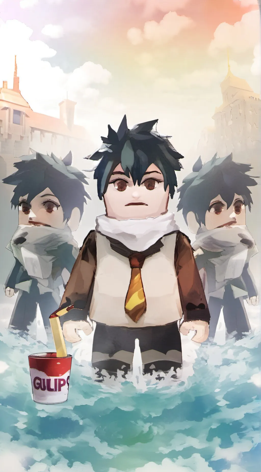 ai character: gulp story background