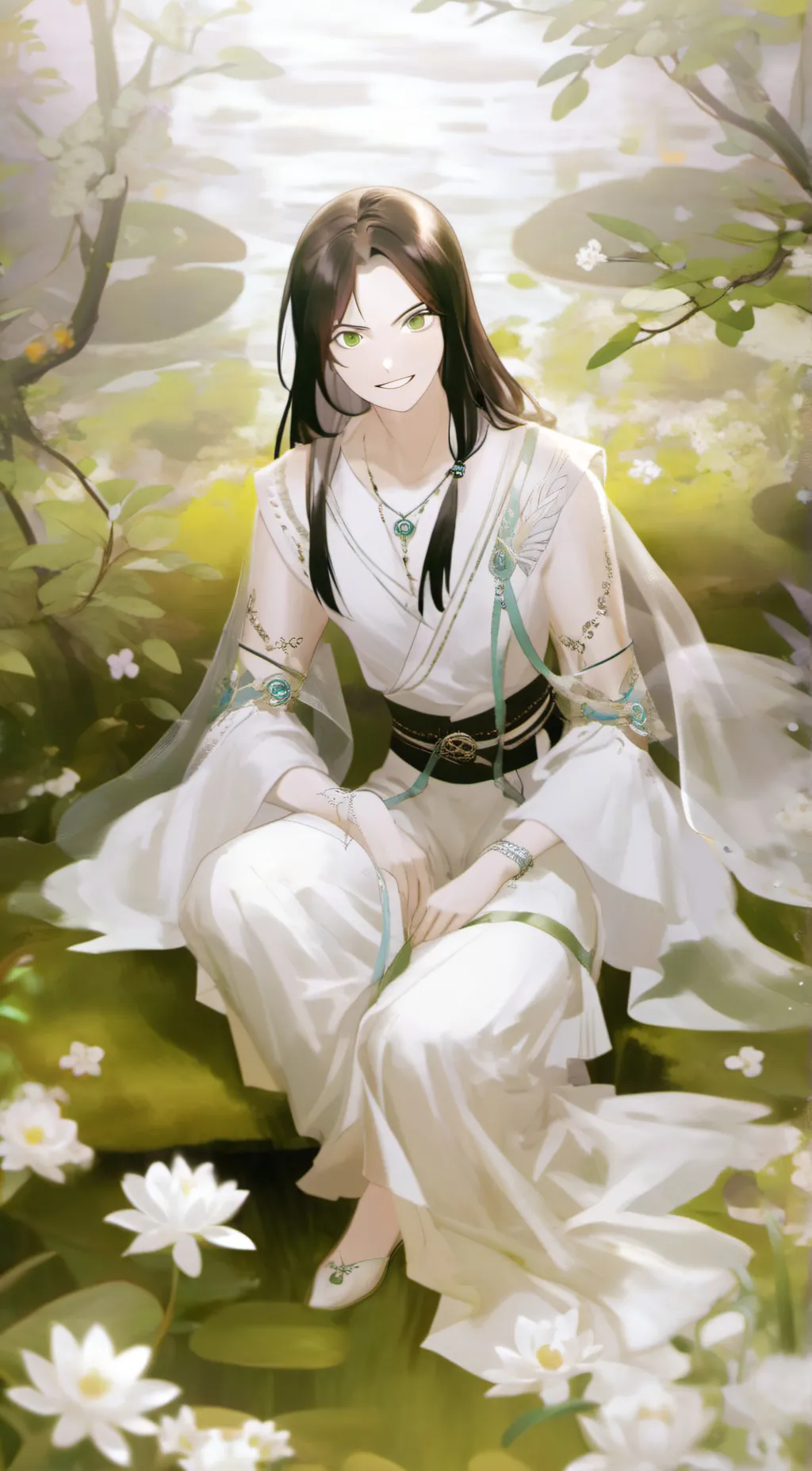 ai character: narumi shijuku background