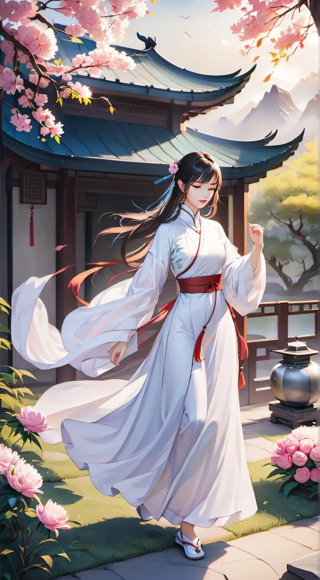 ai character: Yuna background