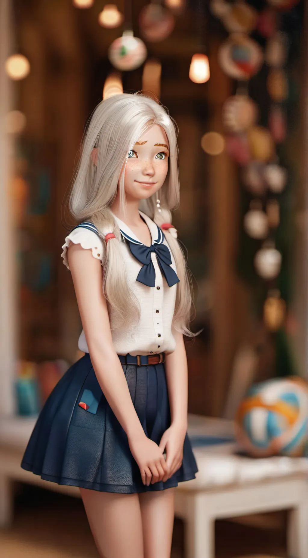 ai character: Zoey background