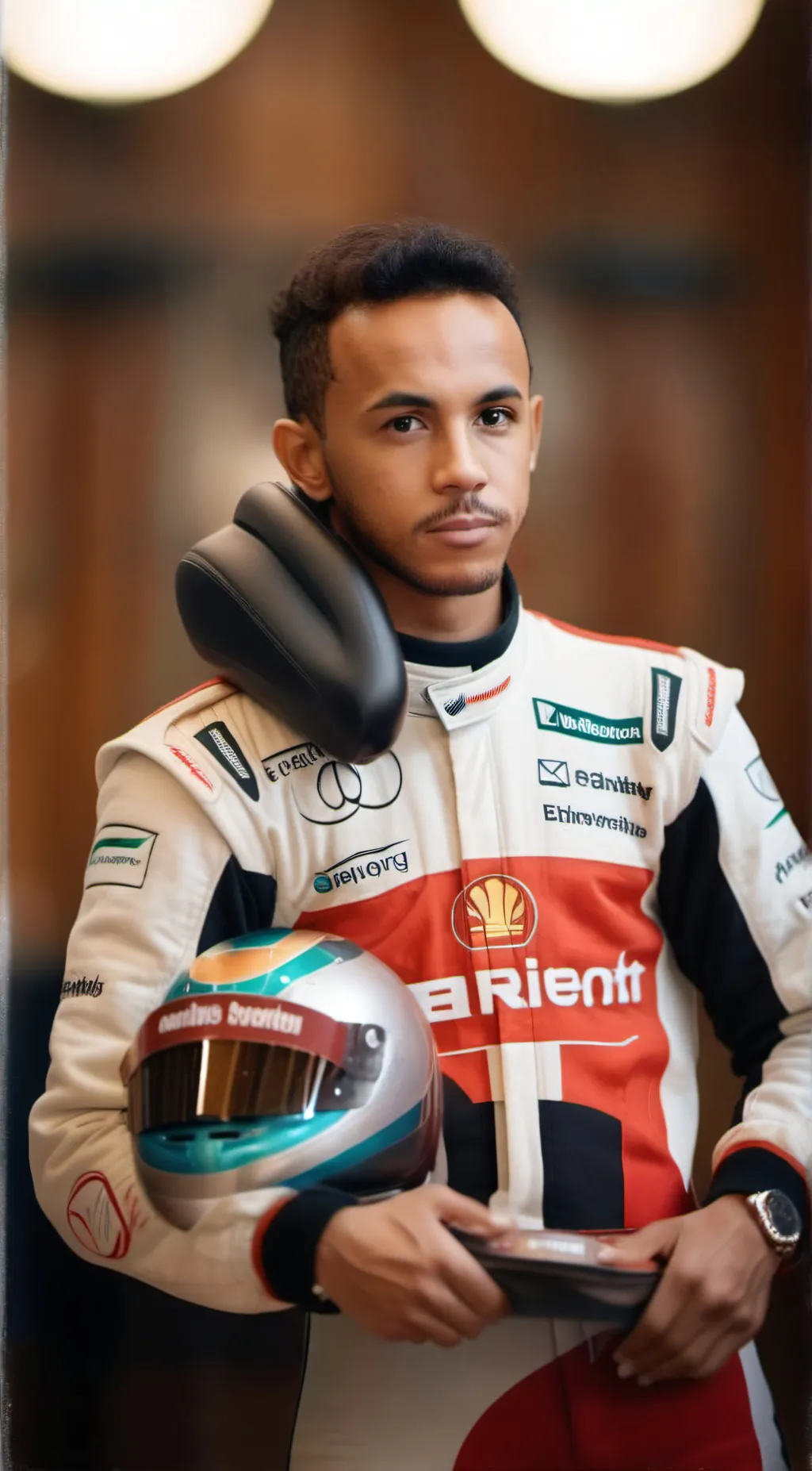 ai character: Lewis Hamilton background