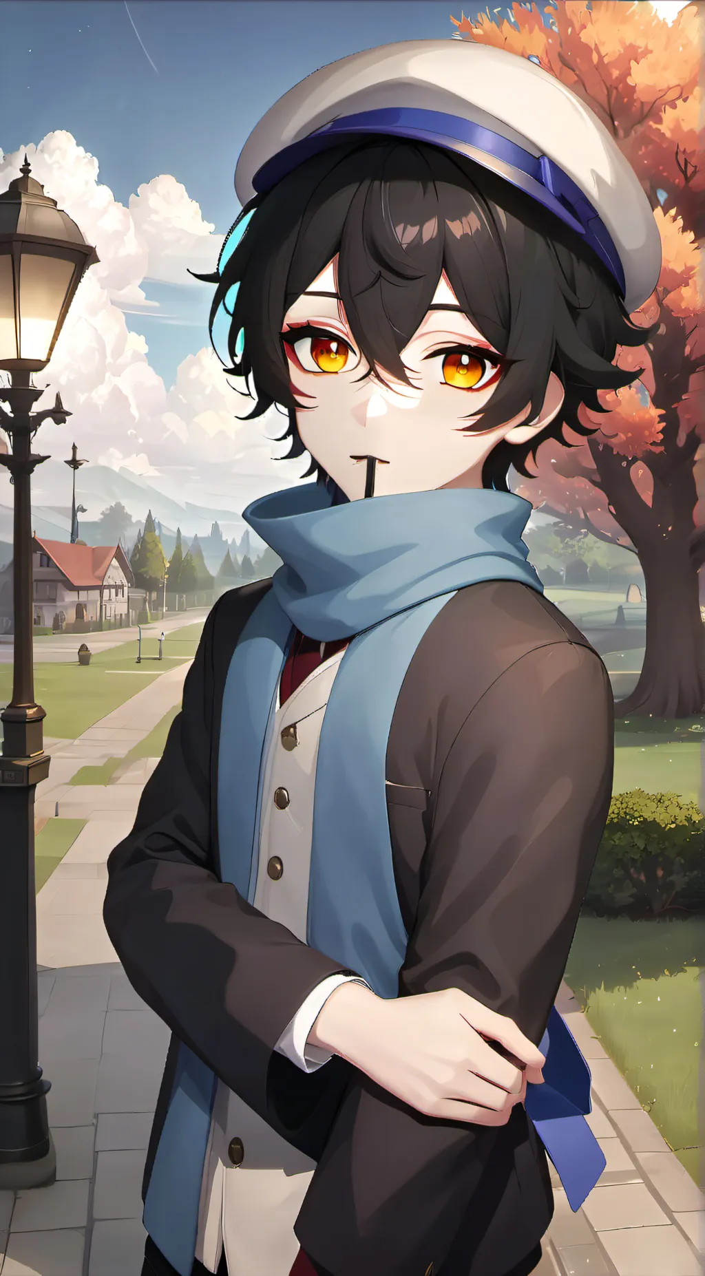 ai character: .  background