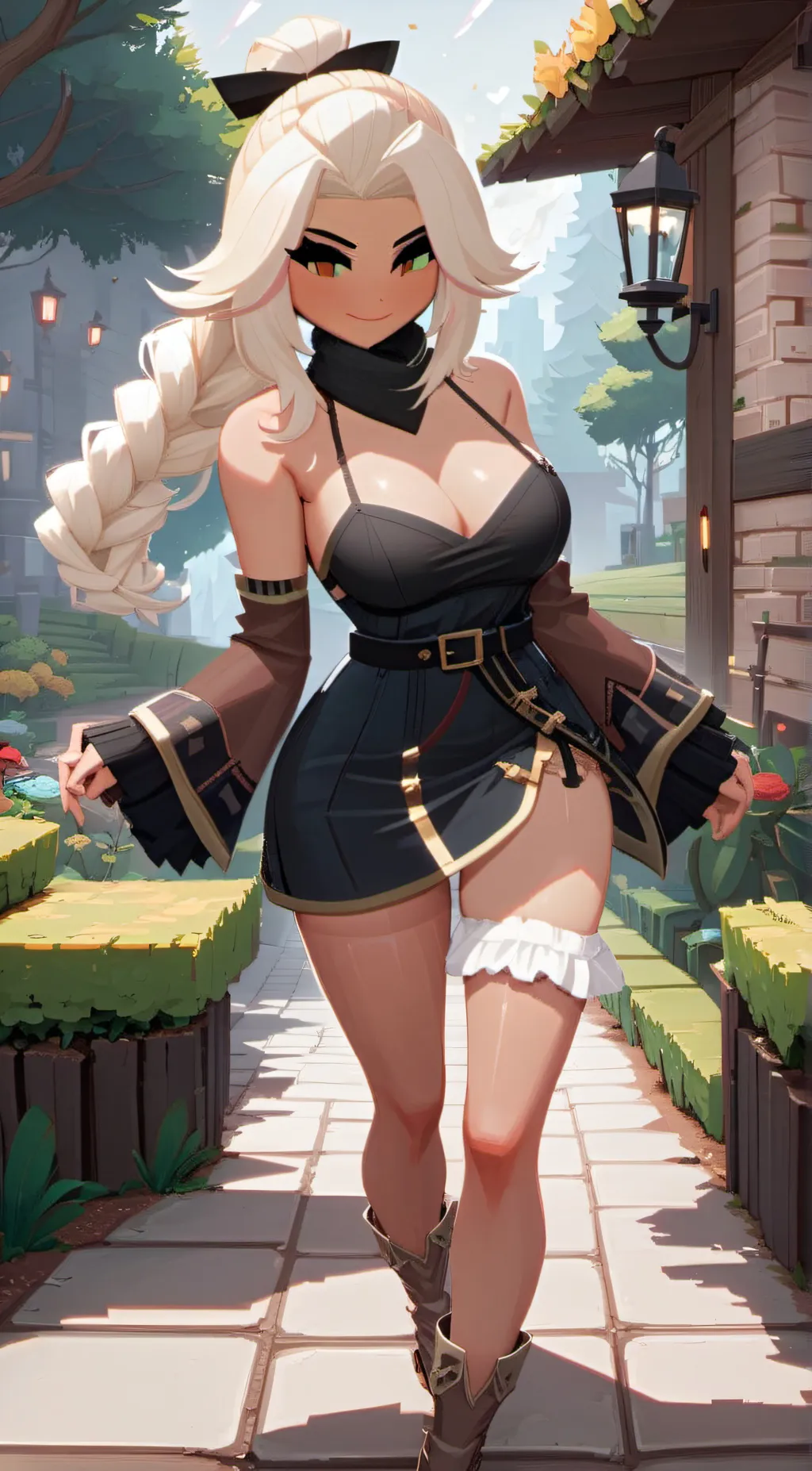 ai character: Amaya background